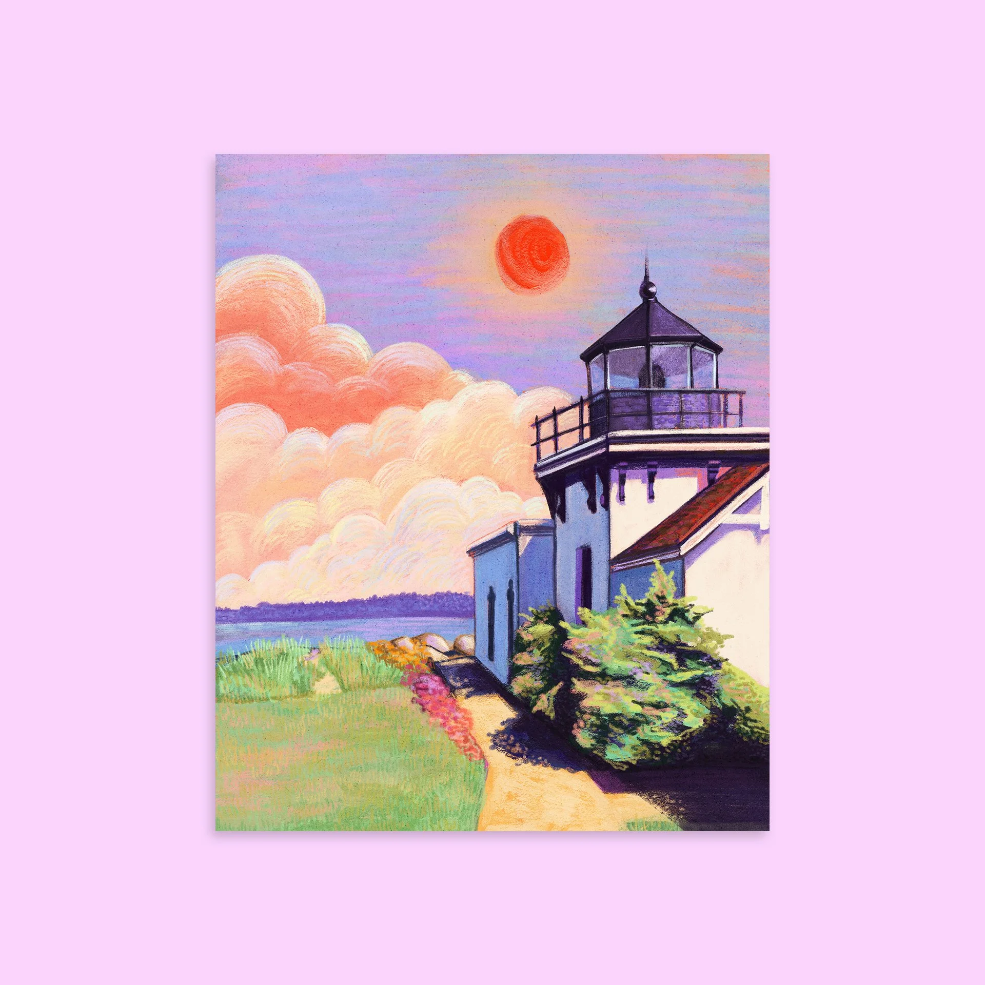 Scandinative - Point No Point Lighthouse Art Print.jpg