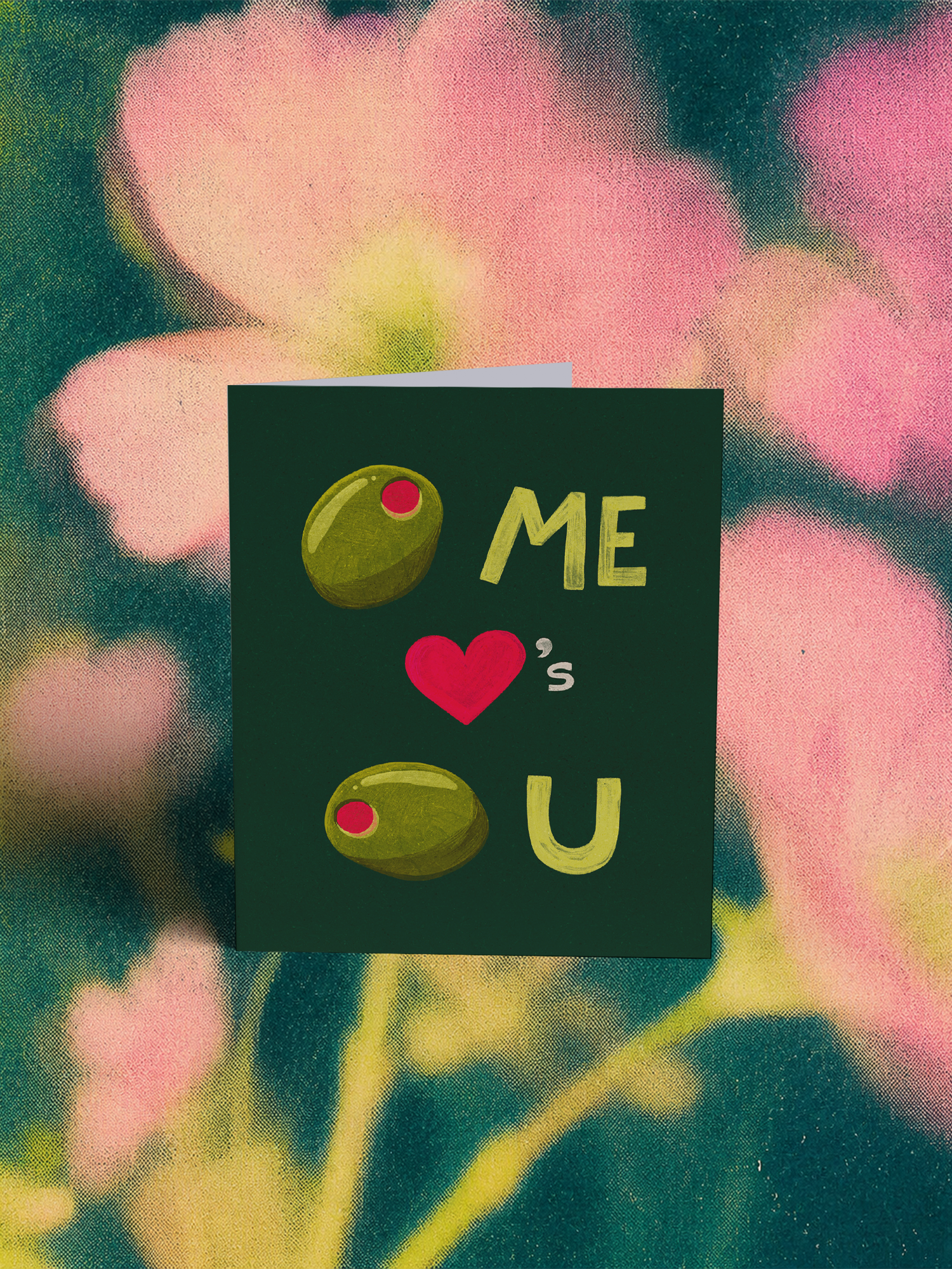 Olive You 🫒 Greeting Card