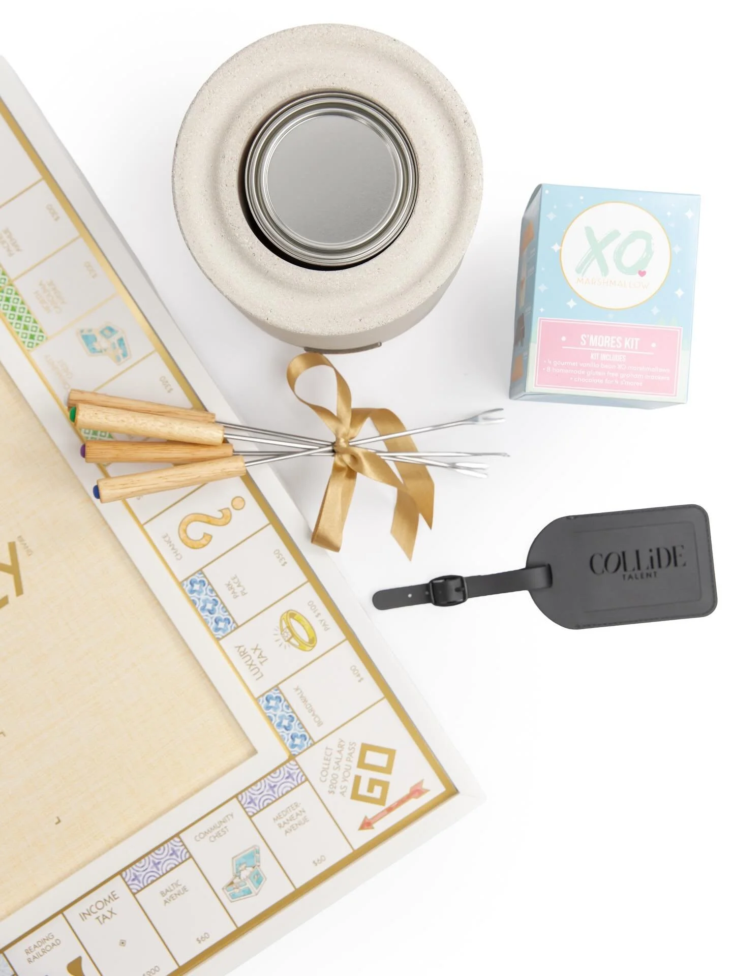 There are few things we love more than crafting the perfect gift for our clients ✨

This box was all about celebrating the little moments and the big adventures ahead&mdash;s&rsquo;mores for cozy family nights in, a personalized Monopoly board for ga