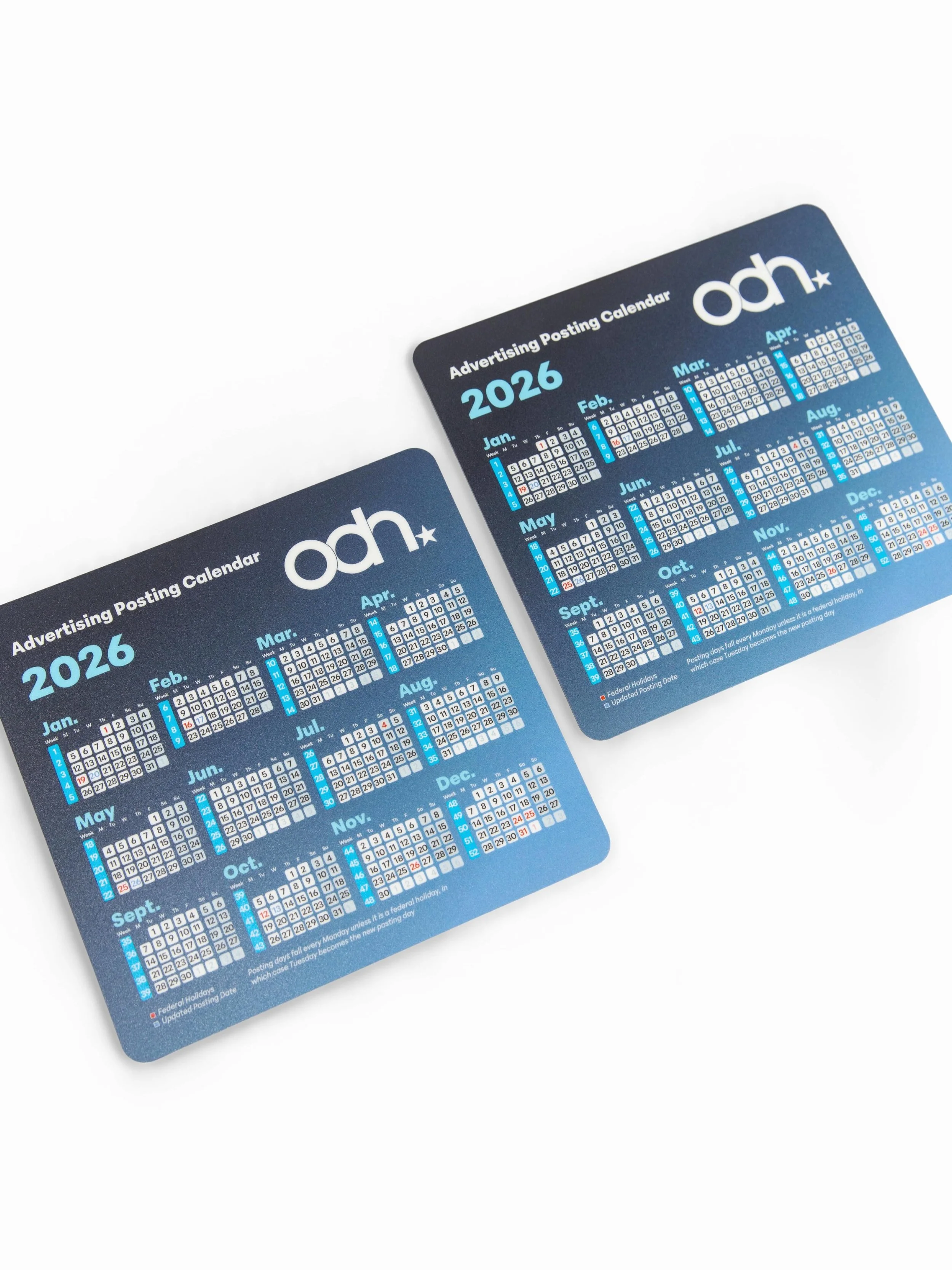 Desk accessories that make your life easier 🗓️

These fully custom mousepads are great employee gifts! While the design possibilities are endless, we love how Outdoor Nation utilized theirs to highlight company and industry specific days.

📸: @jess