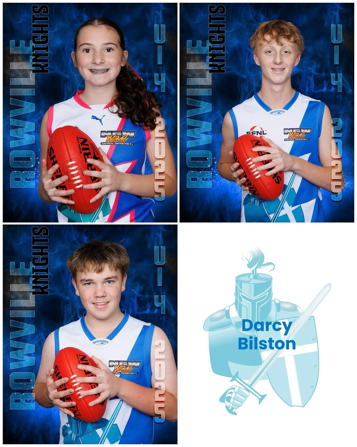 Big congratulations to our 4️⃣ Knights who have been selected into the EFNL Interleague Development Squad for 2026!⚡️

Isabella Milne - U14G
Noah Kavanagh - U14B
James Caulfield - U14B
Darcy Bilston - U14B

A fantastic achievement and well-deserved r