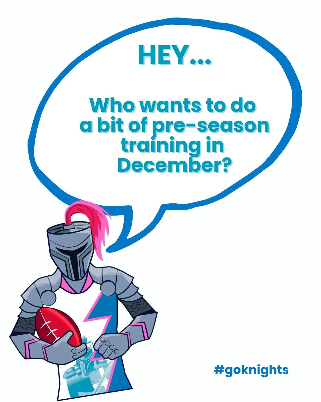Knights Girls Footy 2️⃣0️⃣2️⃣6️⃣

Exciting news &mdash; in 2026, the Knights will field girls&rsquo; teams from U10 to U16! 🎉

Registrations are filling fast, so secure your spot now!

Pre-Season Sessions:

U10, U12 &amp; U14: Tues 2nd, 9th &amp; 16