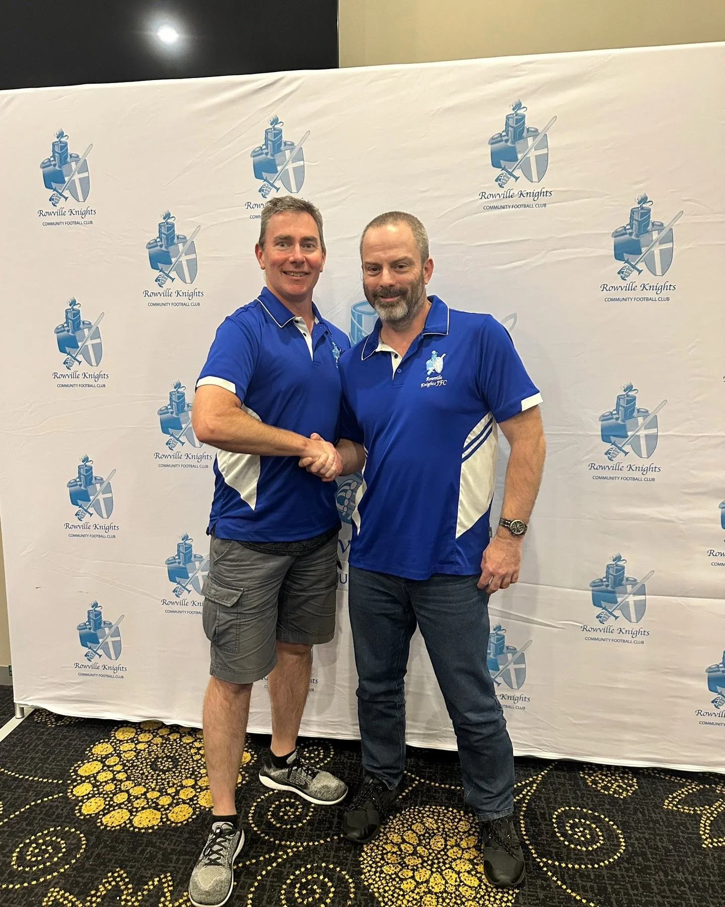 Last night the Rowville Knights held our AGM ⚔️

Firstly a big shoutout to President Paul Hogan for three years of incredible leadership. 💪🙌

You have achieved so much for the club during your tenure - we can&rsquo;t thank you enough! #wegotnetsbab
