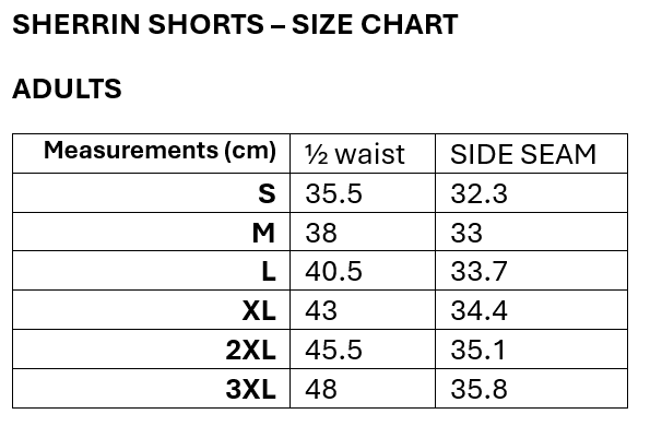 SHERRIN SHORTS - ADULTS Size chart.png