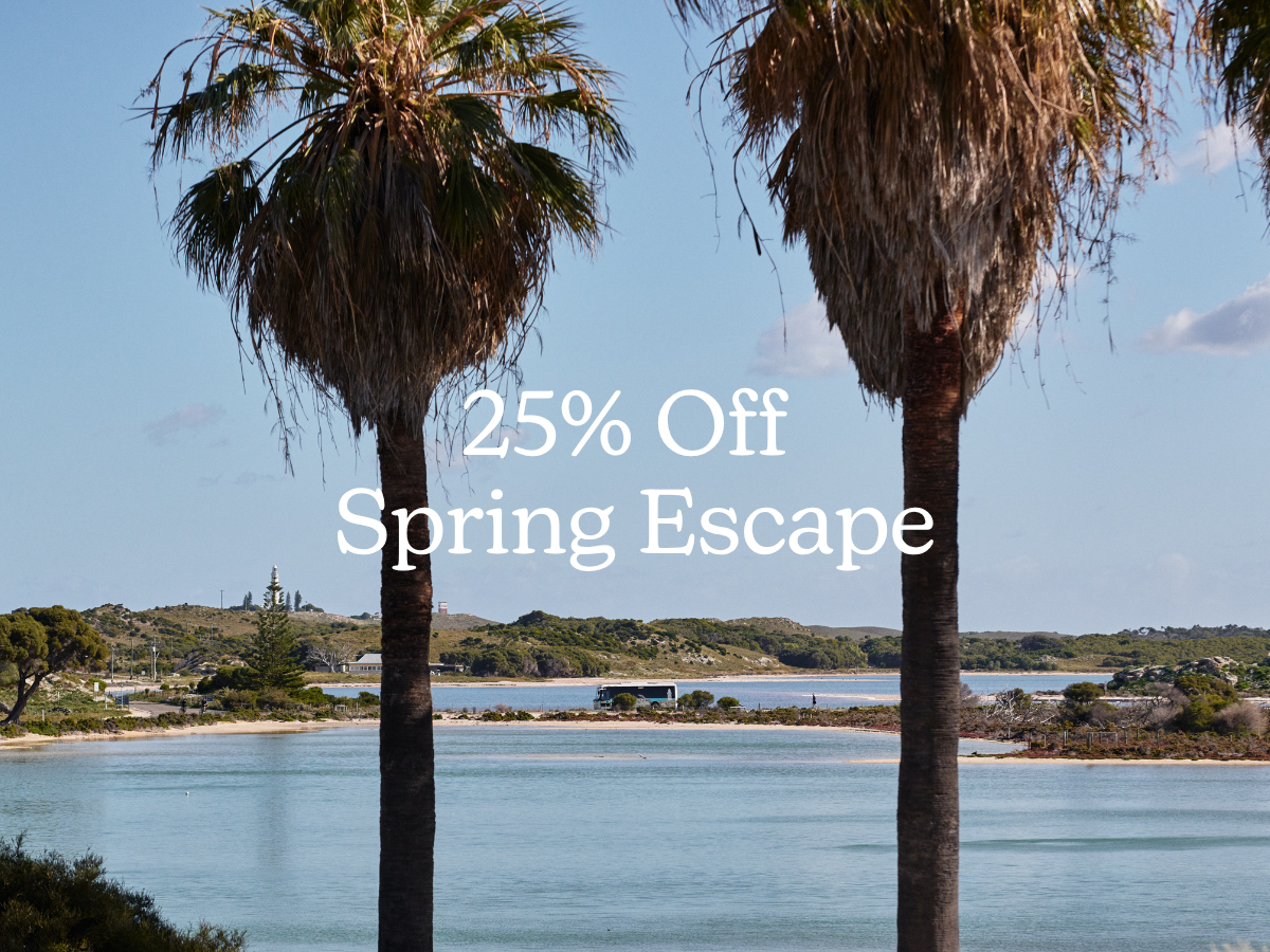 25% off Spring Escape