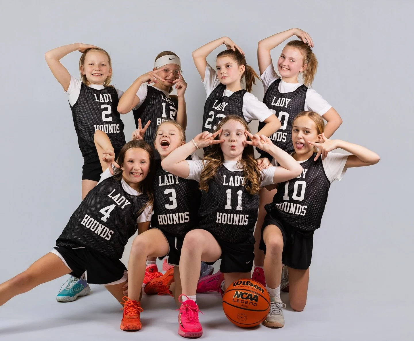 The Lady Hounds understood the assignment 🐾🏀