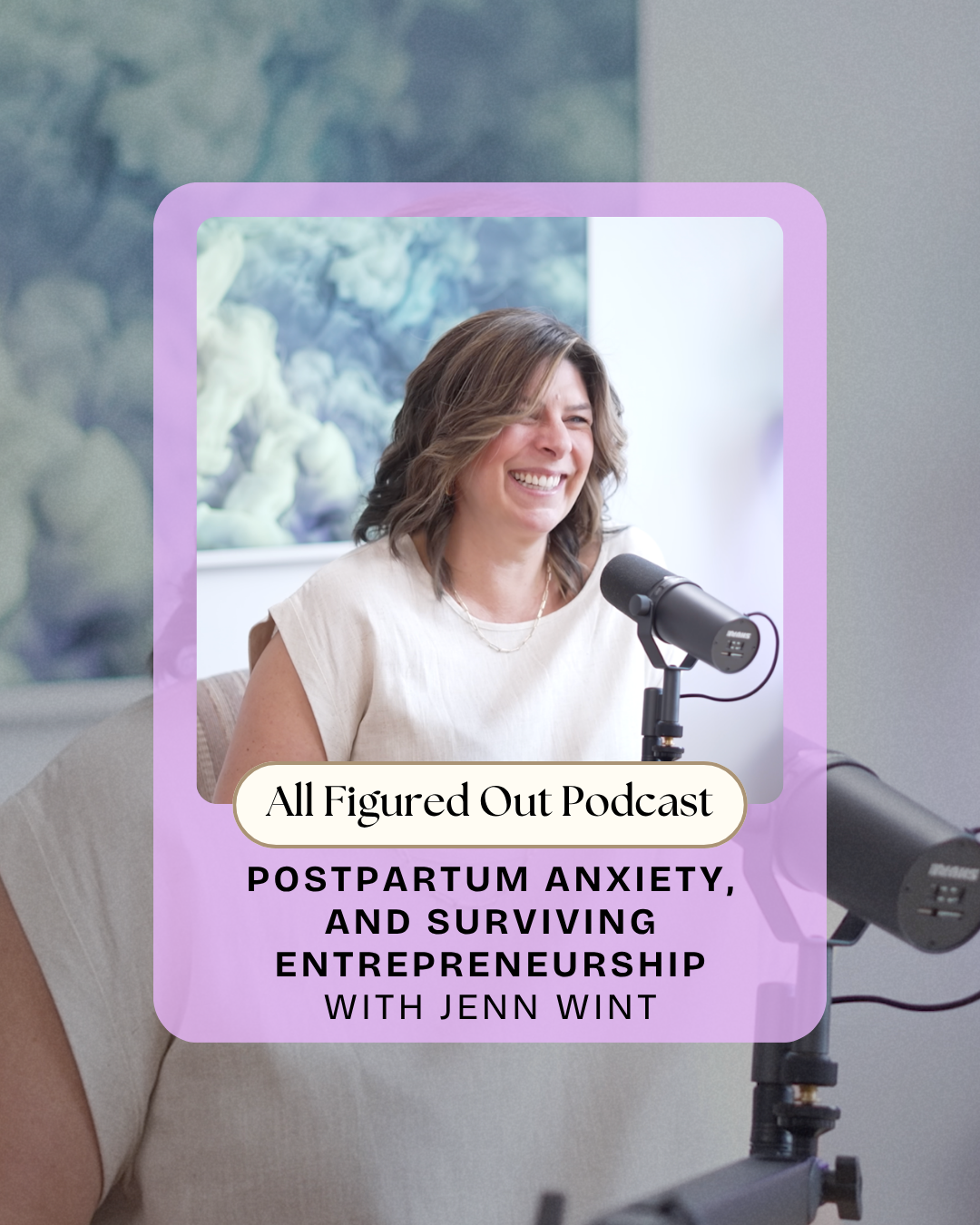 What working moms actually need to hear about postpartum anxiety, personal branding, and surviving early entrepreneurship