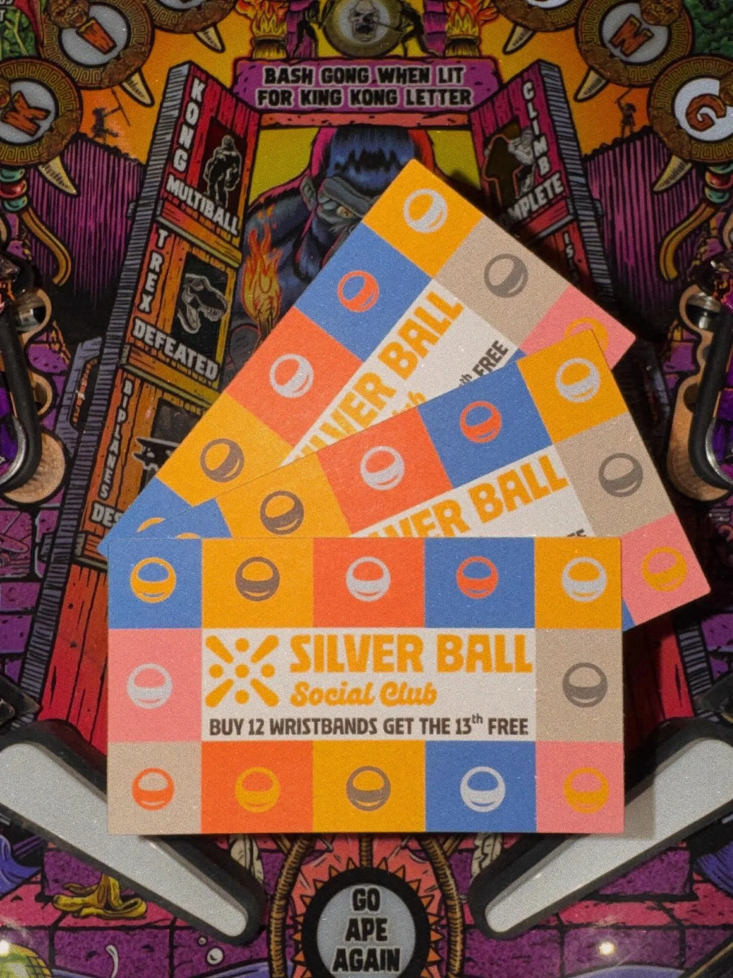 Swing by tonight for our pinball tournament kicking off at 7pm! Pinny Cup is right around the corner on December 16th, and we&rsquo;ve got brand new punch cards! Buy 12 wristbands and your 13th on us! 🩶