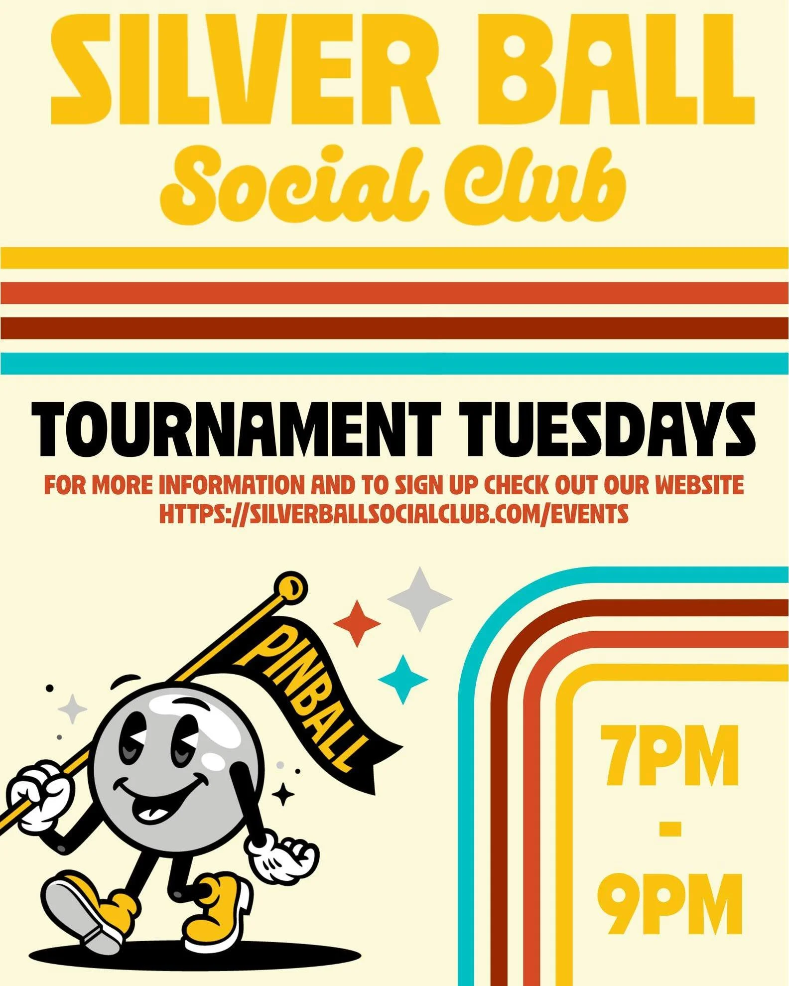 It's Tournament Tuesday. The action starts at 7pm tonight, so don't miss out on the fun!

Swipe for the lineup of what we'll be playing tonight