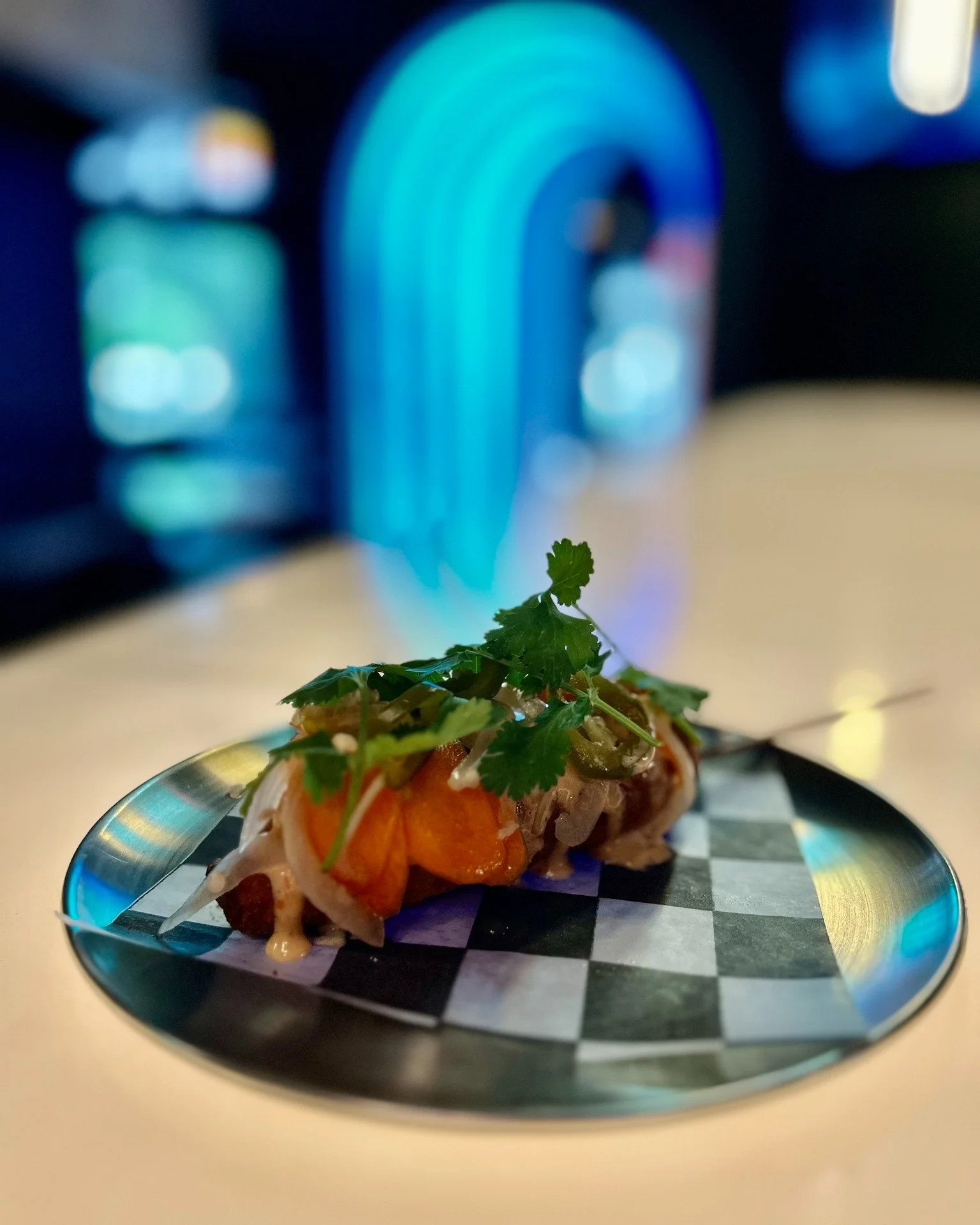 Banh Mi Corndog? 

Don't mind if I do.

You should come eat this one. It's like really really good

Sambal mayo
Pickled carrot, onion, and jalapeno
Ciantro
Dog