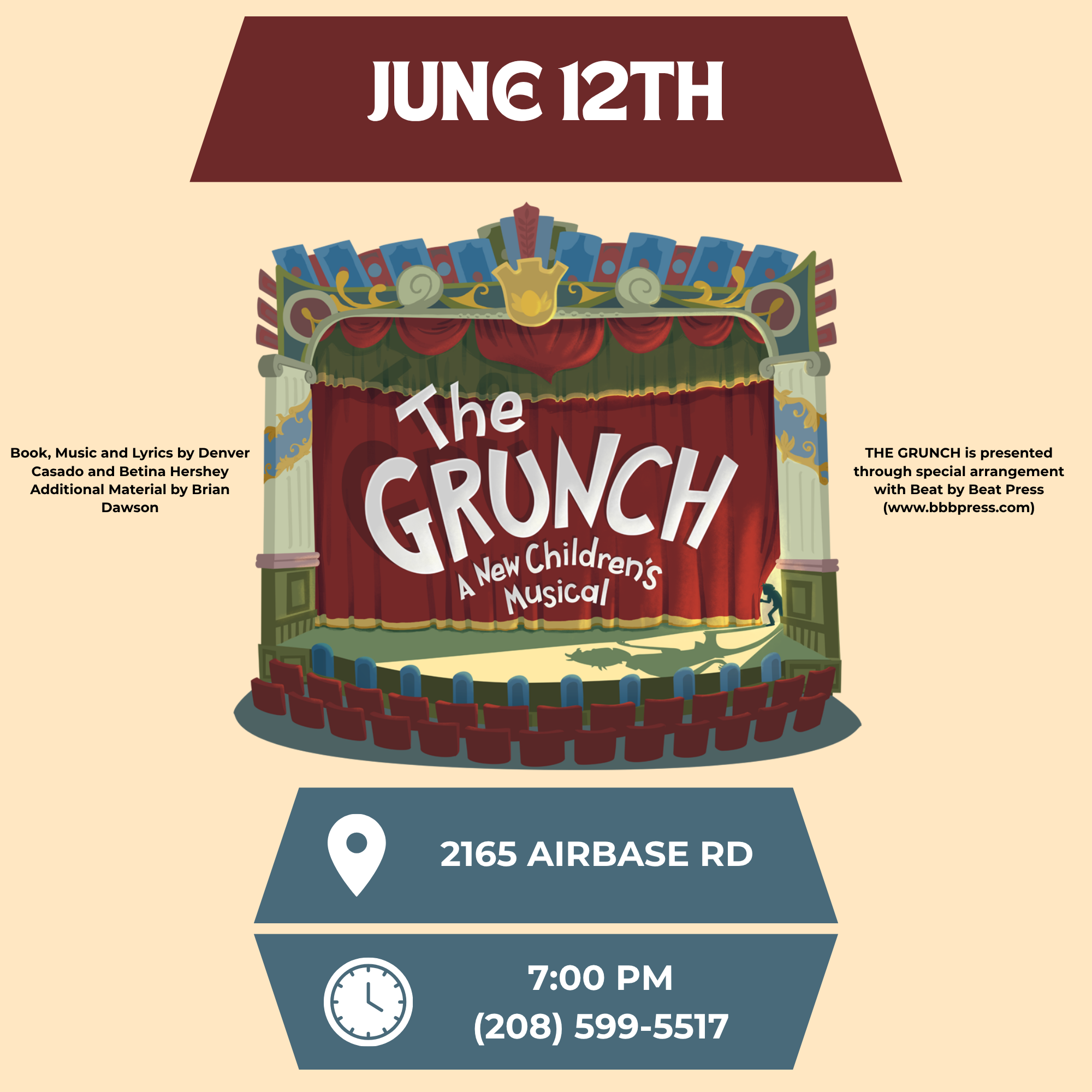 June 12th The Grunch Ticket