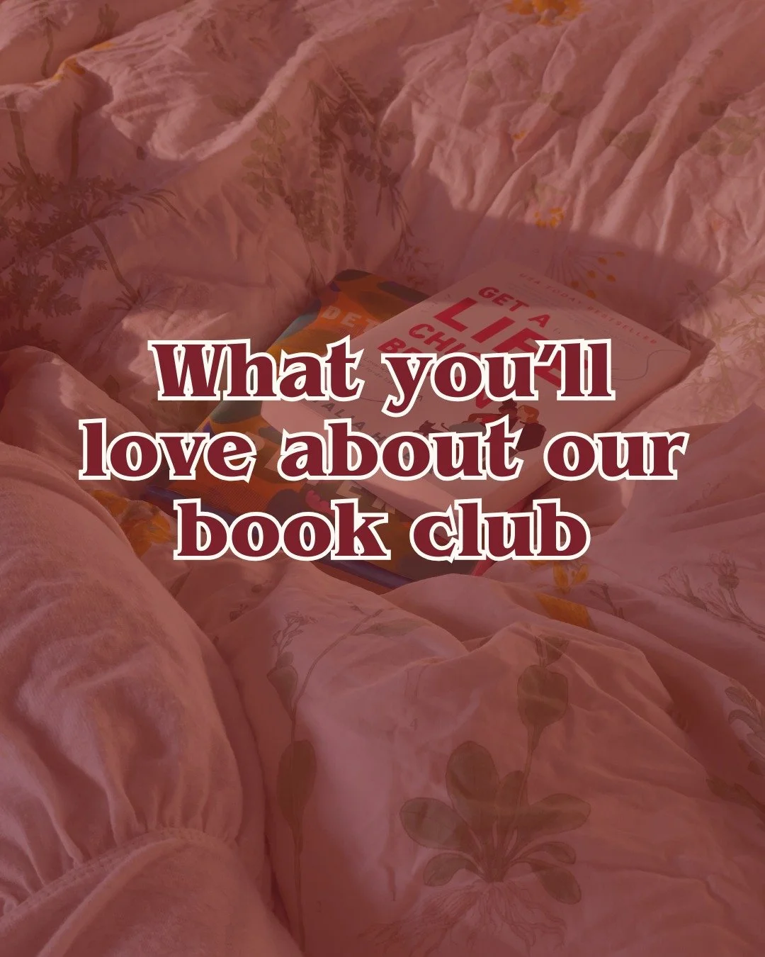 Welcome to your new bookish home 🥰

You want to discover amazing books that aren&rsquo;t everywhere. You&rsquo;re tired of overhyped books that don&rsquo;t live up to your expectations.

Join a book club that&rsquo;s fun, low-pressure and feels like