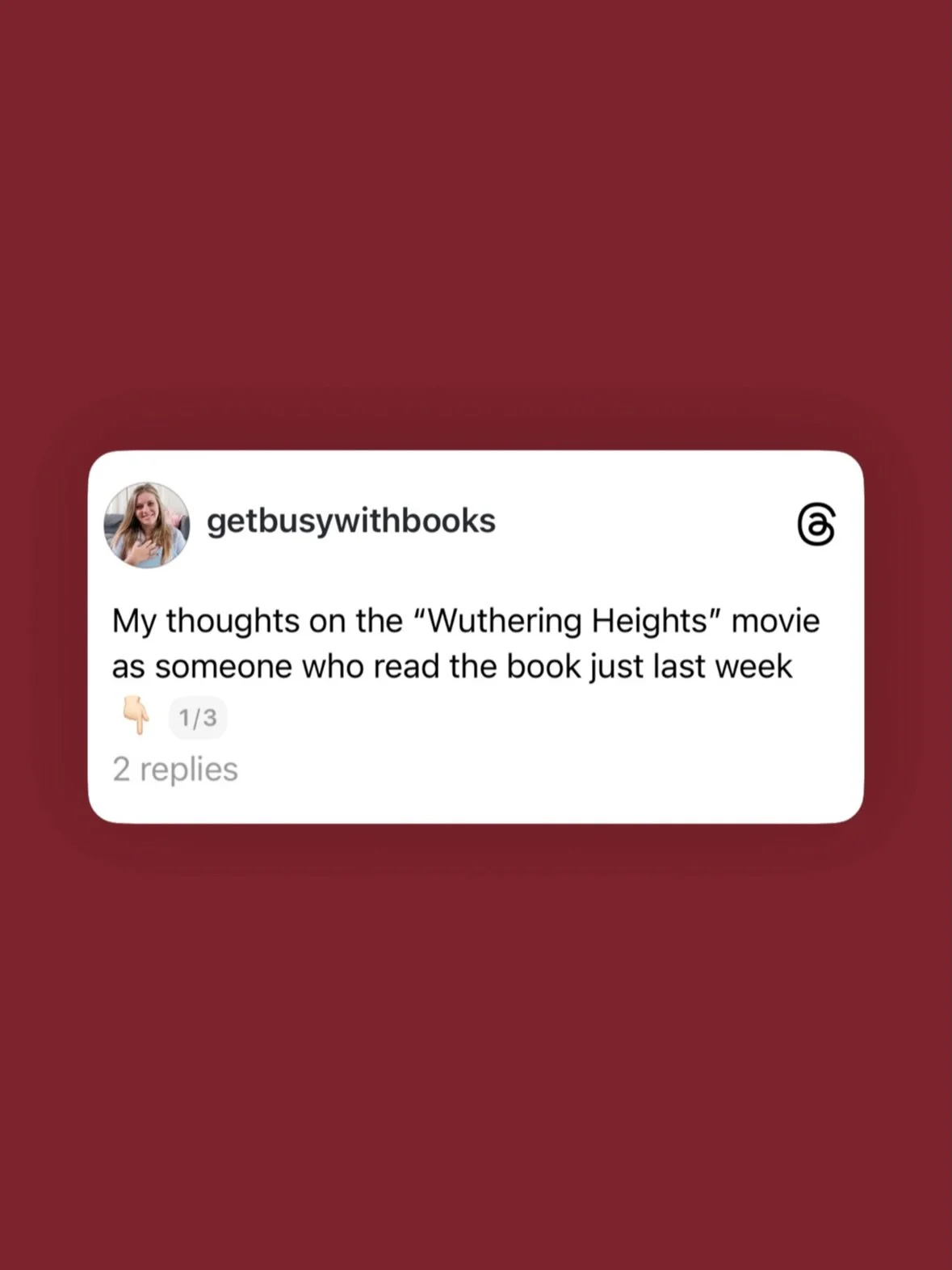 What did you think of &ldquo;Wuthering Heights&rdquo;? 😁

#wutheringheights #emeraldfennell #moviereview