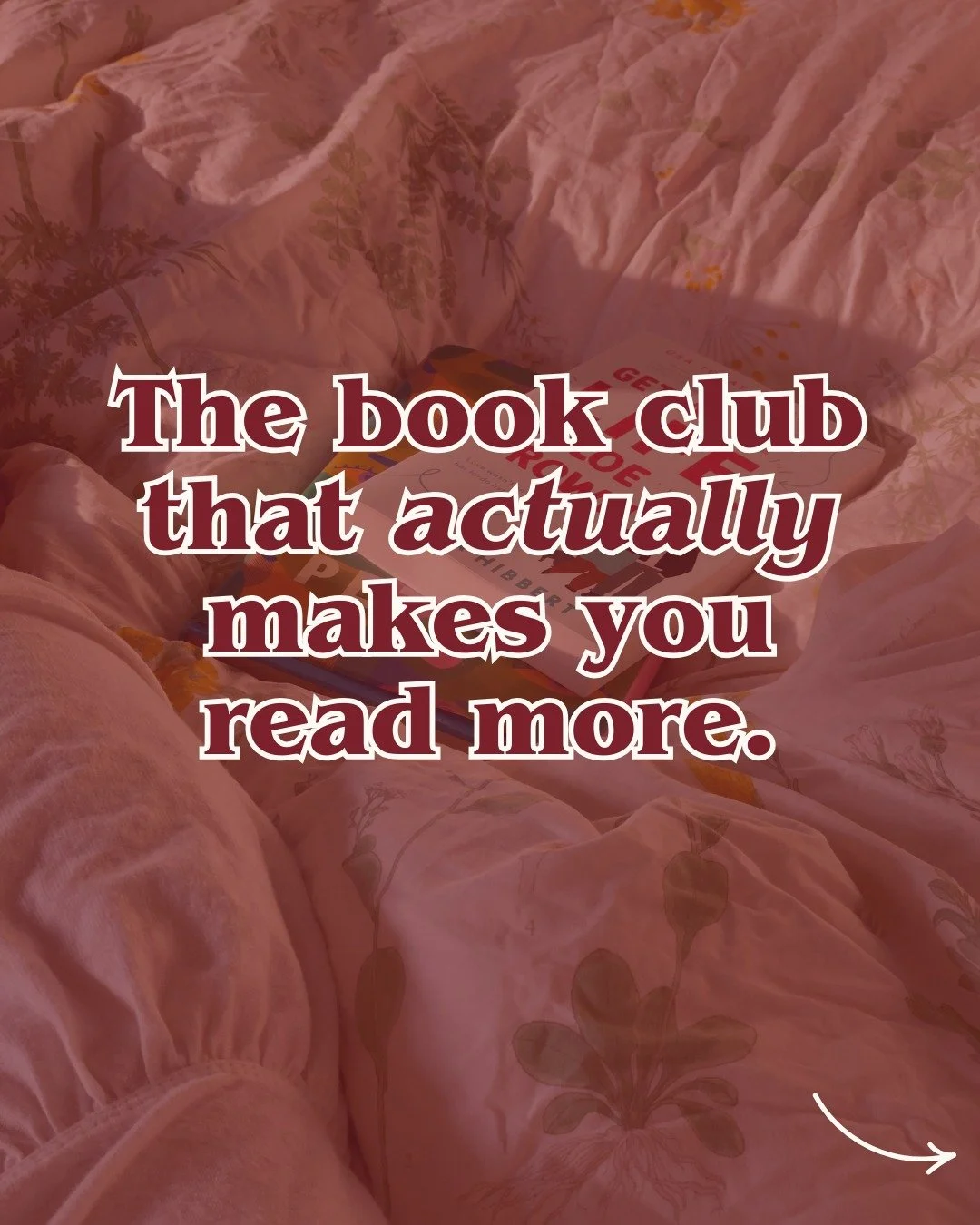 Your bookish home 🥰

For readers who are tired of overhyped books that never quite deliver.

Join a book club that's fun, low-pressure, and full of people who just get it &hearts;️

Link in bio to join.