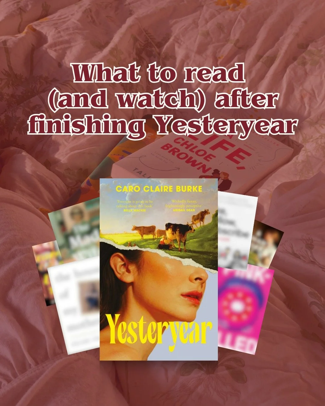 If you&rsquo;re anything like me, you finished Yesteryear by @caroclaireburke and immediately needed to talk to someone about it 🤯

Yesteryear isn&rsquo;t just a great novel, it&rsquo;s a window into something much bigger: the tradwife phenomenon, i