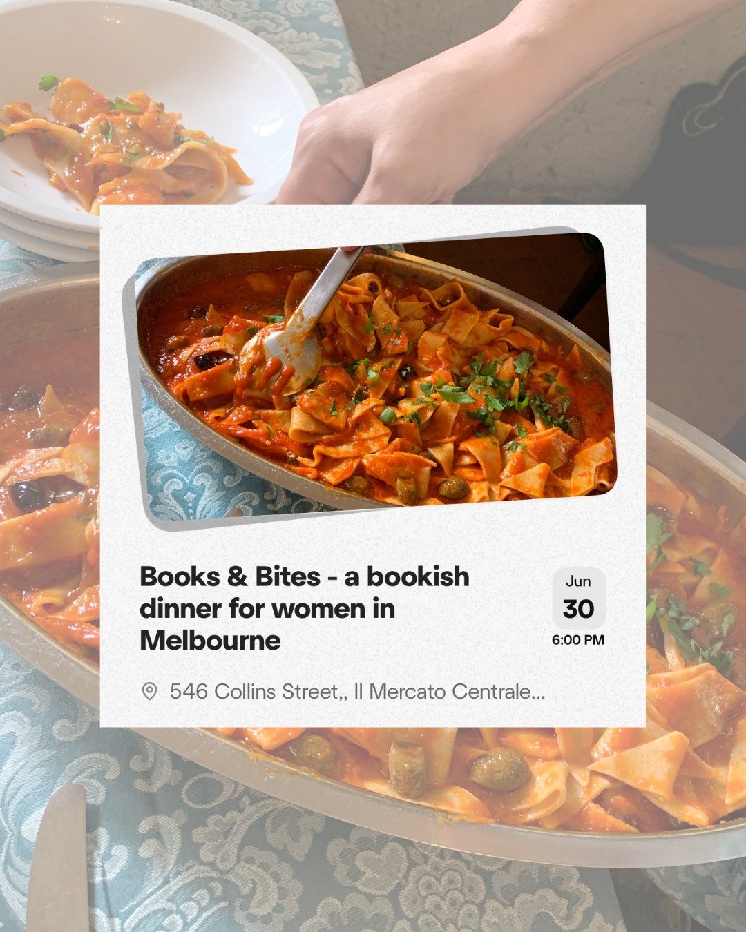 Our first bookish event in Melbourne is here! 😍🥳

You love books. Your friends&hellip;not so much 😬

Or maybe they read, just not the way you do.

Either way, you've been looking for your people &mdash; and this is where they are.

📚 Busy with Bo