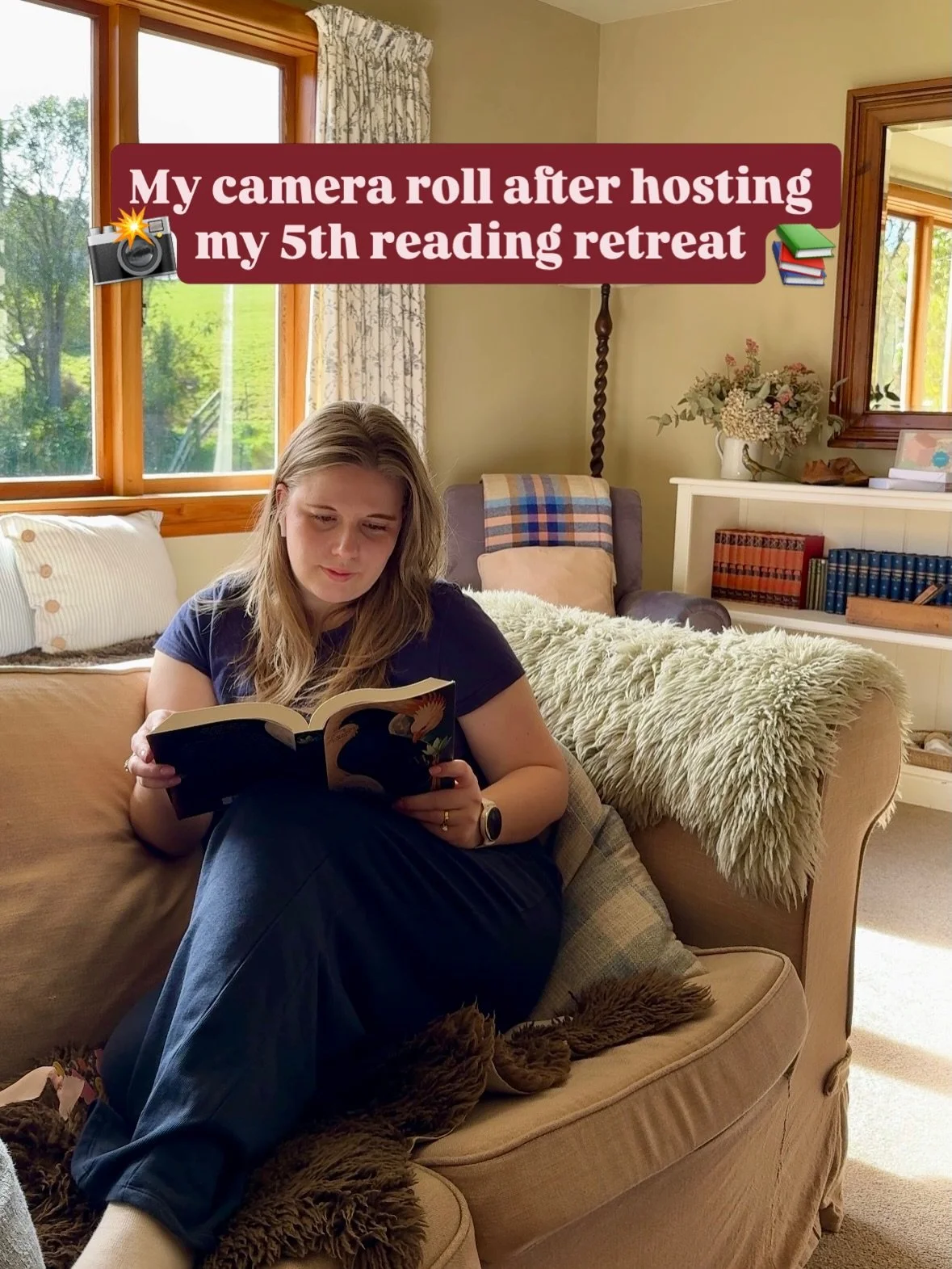 Pages turned, food eaten, laughter shared&hellip;and somehow, our Banks Peninsula reading retreat was over in a blink 🥹

Luckily, our next retreat is already around the corner - bookings for Daylesford are now open for book club members &amp; tomorr