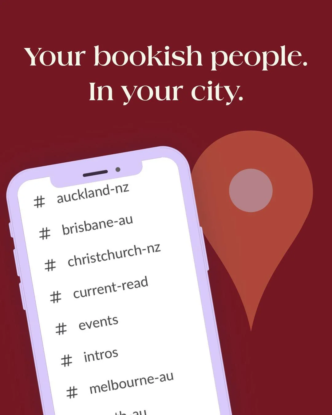 This is the update I've been most excited about 🫶

One of the things I hear most from BWB members is that they wish they knew other book lovers in their city: people to grab coffee with, drag to a bookshop, watch that new book adaptation, or simply 