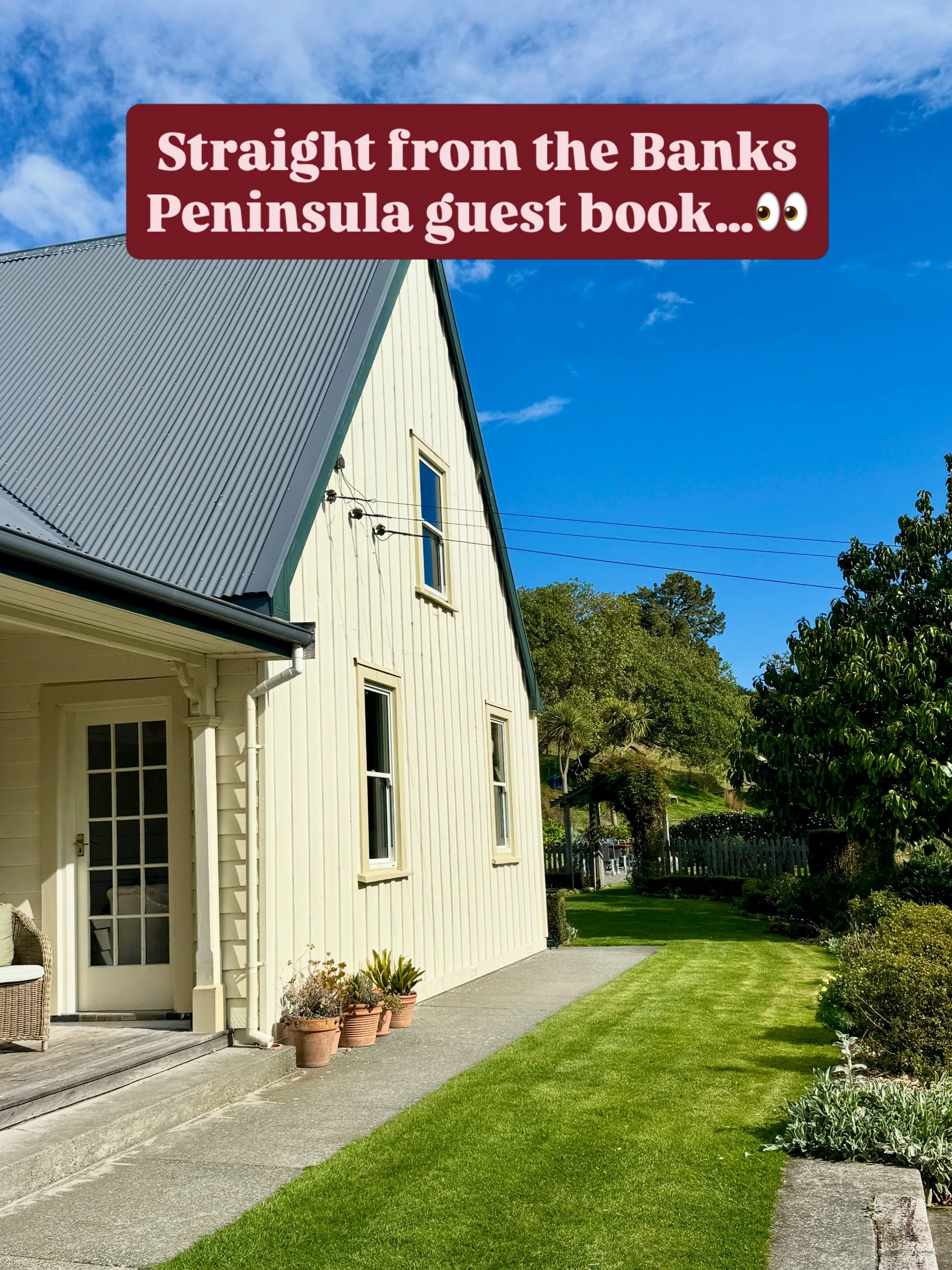 Be right back, just need to grab some tissues after reading what the last retreat guests left in my guest book 🥹

Keen to join us at this beautiful spot in 2027? Bookings open tomorrow for book club members and 24h later for everyone else on the wai