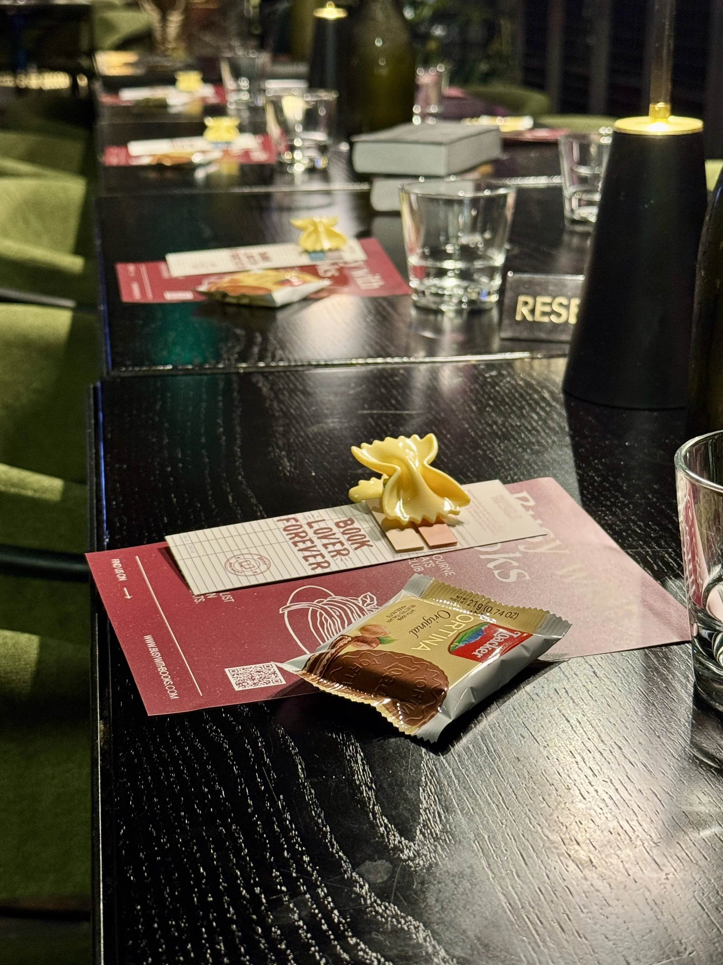 Busy with books event in Melbourne: Books & Bites