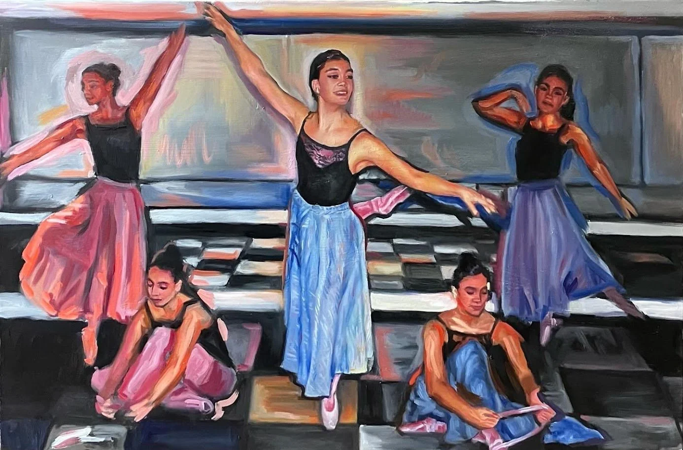 Shining Grace.
oil on canvas. 36 x 24 in. 2024