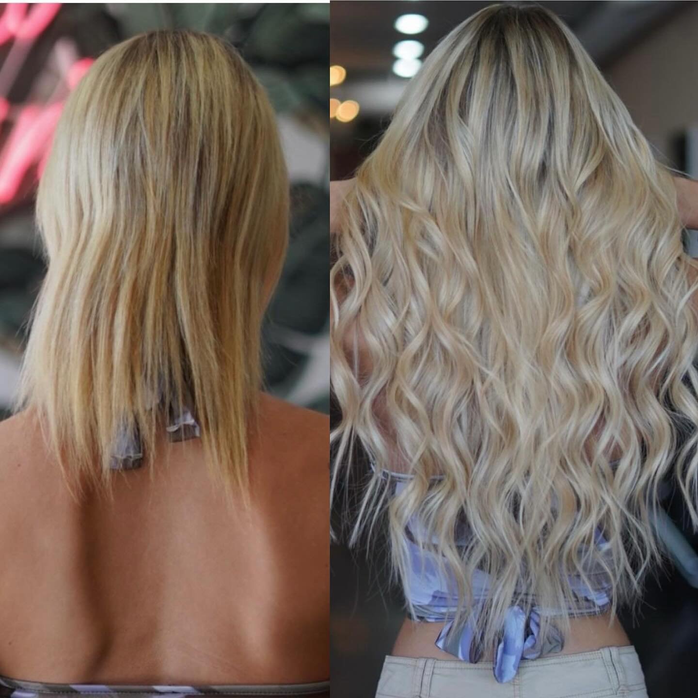Who know 2 row of sew-ins #hairextensions would make such a difference... 👏🏼

#weftextensions #longhair #hairextensionsbeverlyhills #hairgoals
