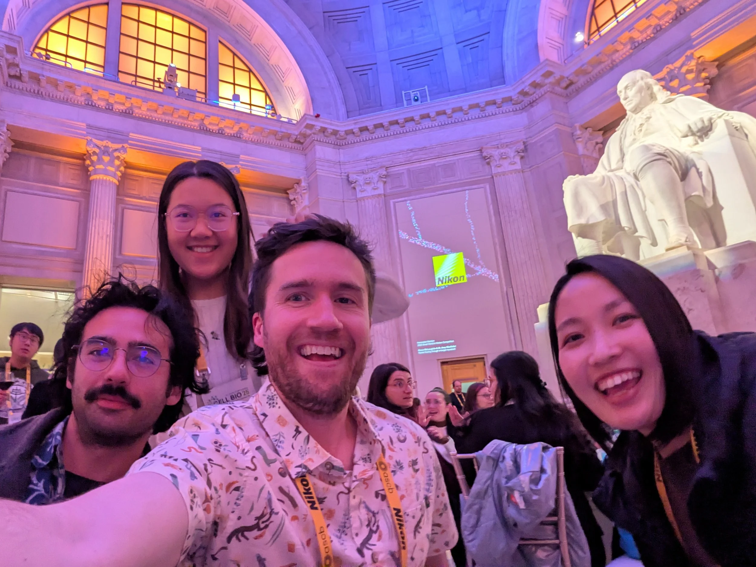 Members of the Huycke lab attend ASCB 2026 in Philly