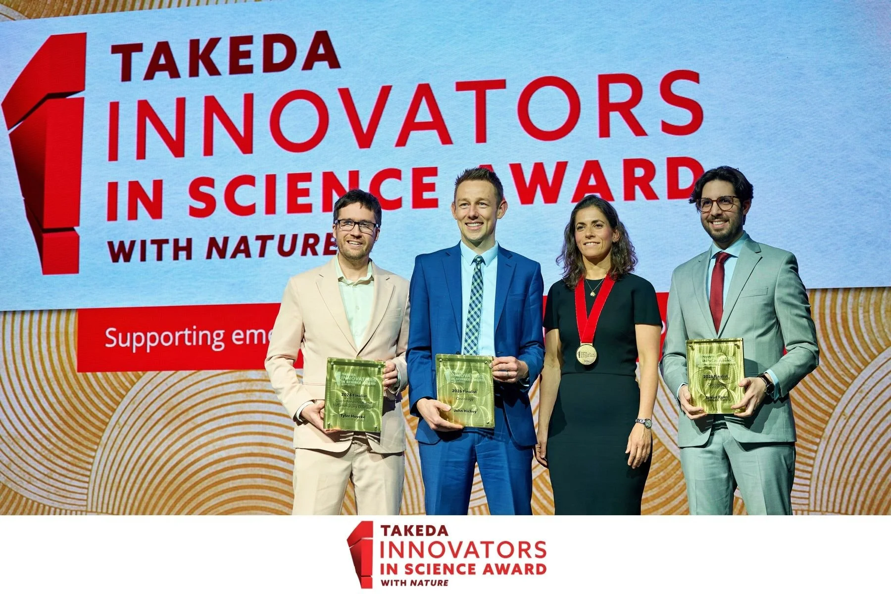 Tyler attends the Takeda/Nature Awards Ceremony
