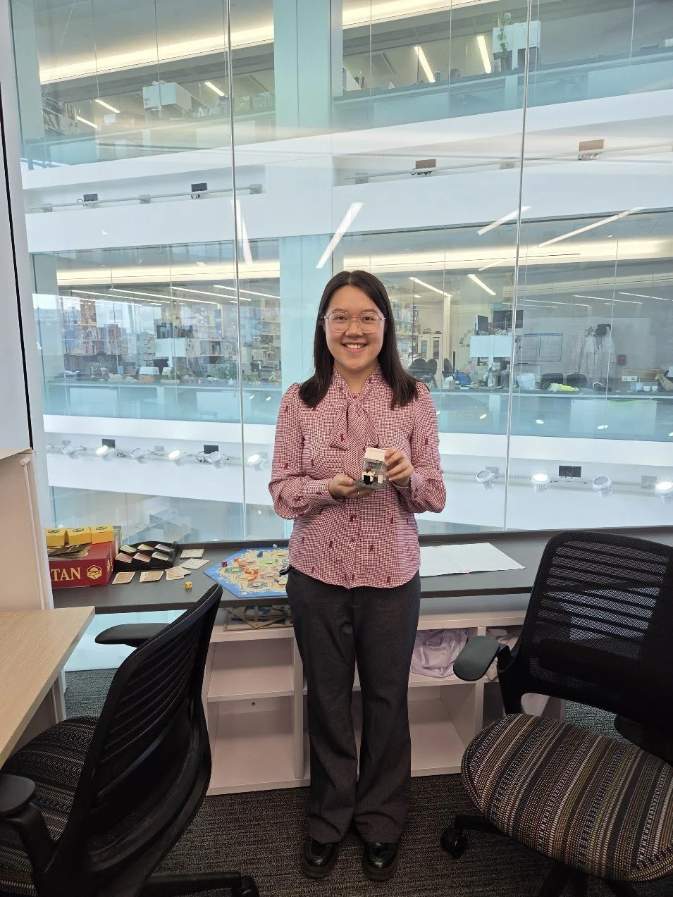 Irene passes her checkpoint 2 exam!