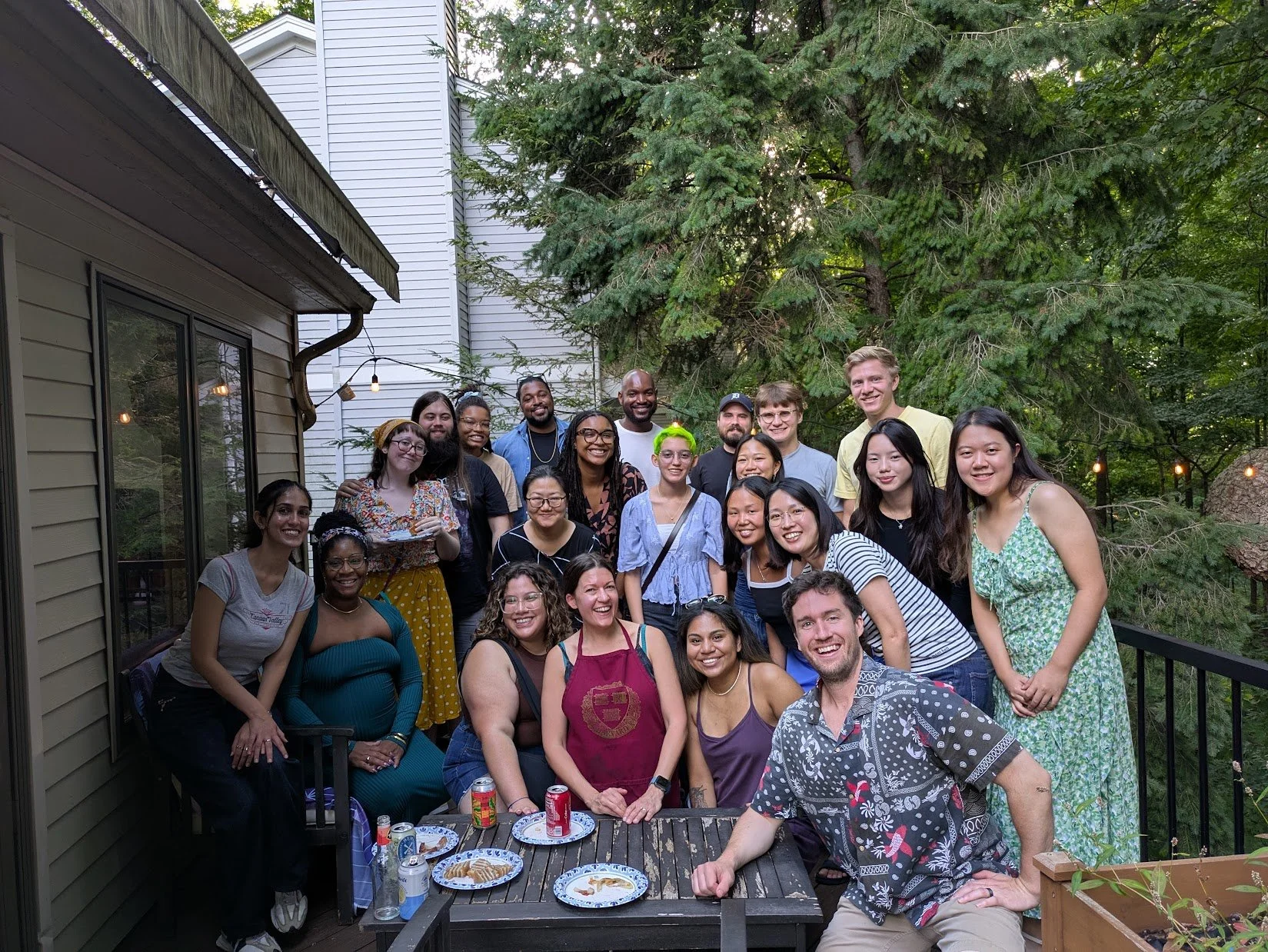 Huycke/Maurer/West/Spriggs end-of-summer BBQ