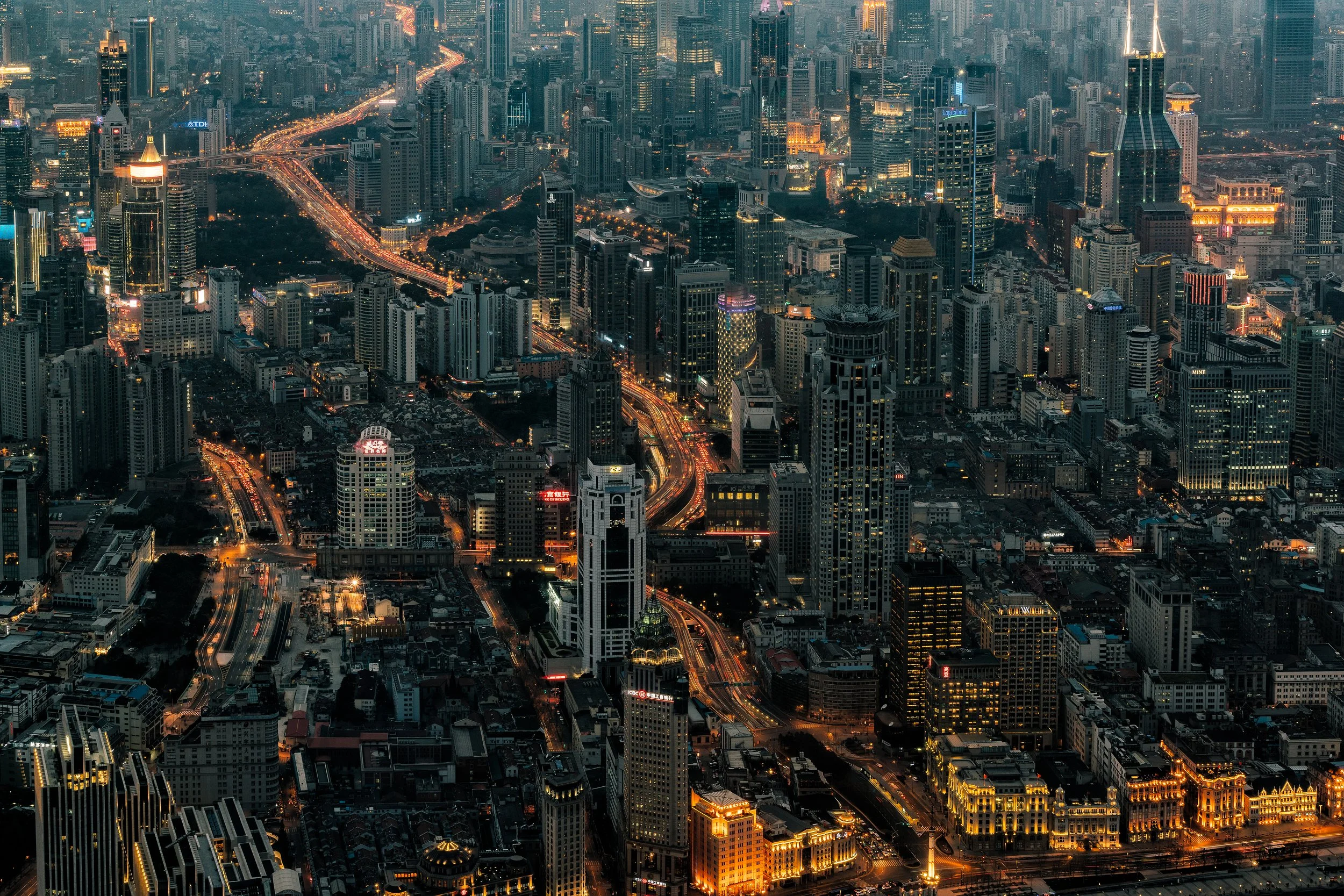night in Shanghai