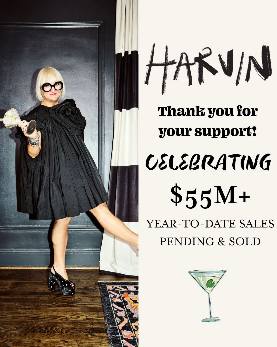 What a year it's been so far &mdash; thank you to all of my fabulous clients, friends &amp; family for your support! 🎉🍸⁠
⁠
📸: @marycarolinerussell