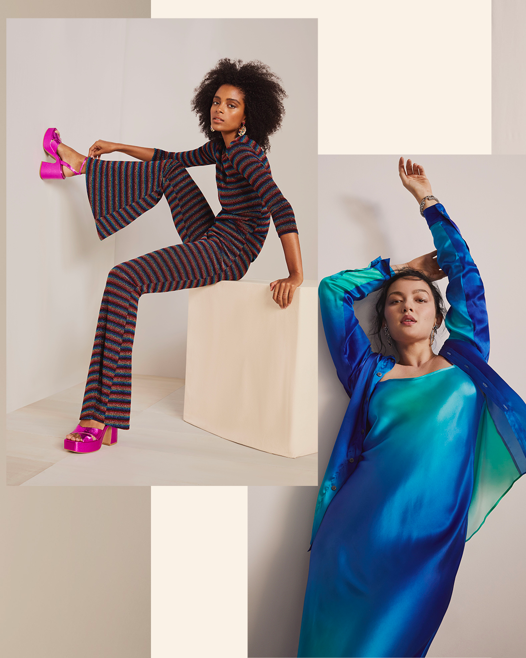 Craving bold statement pieces? The electric styles of Elevate designers Bruce & Glen Proctor, founders of @bruceglencollection, infuse bright colors with daring patterns.