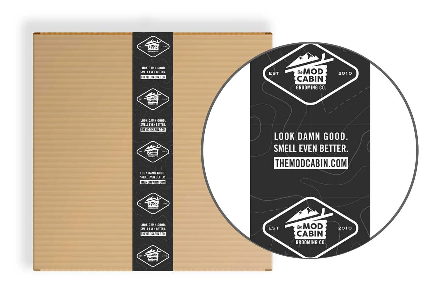Packing Tape Design, Graphic: Cori Gray
