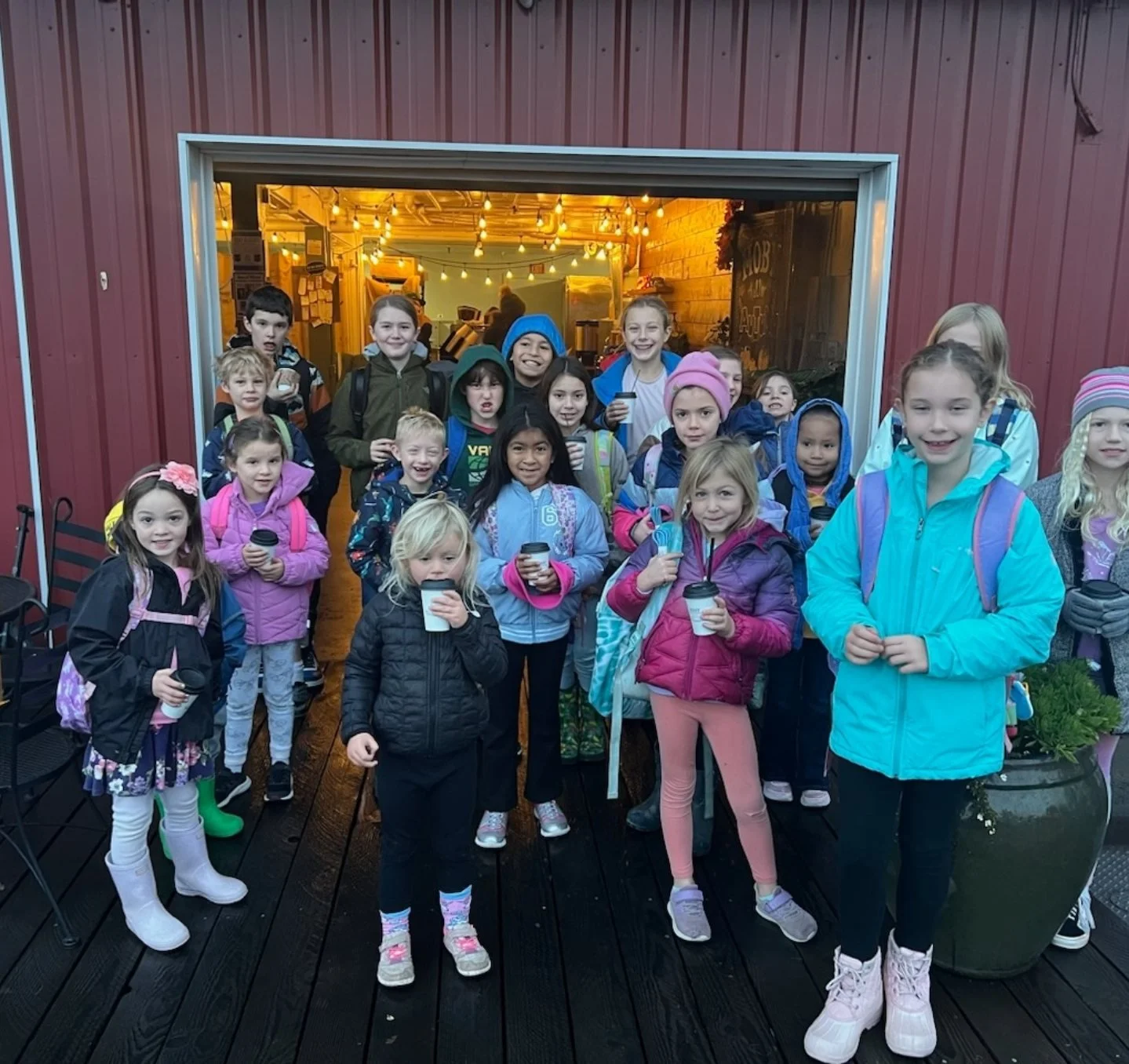 The clouds parted to reveal a beautiful morning for Parkdale students to celebrate Ruby Bridges Walk to School Day.

Thank you to our School District's Communications Director, Stephanie Hoppe, for leading the students and to Parkdale PTO member and 