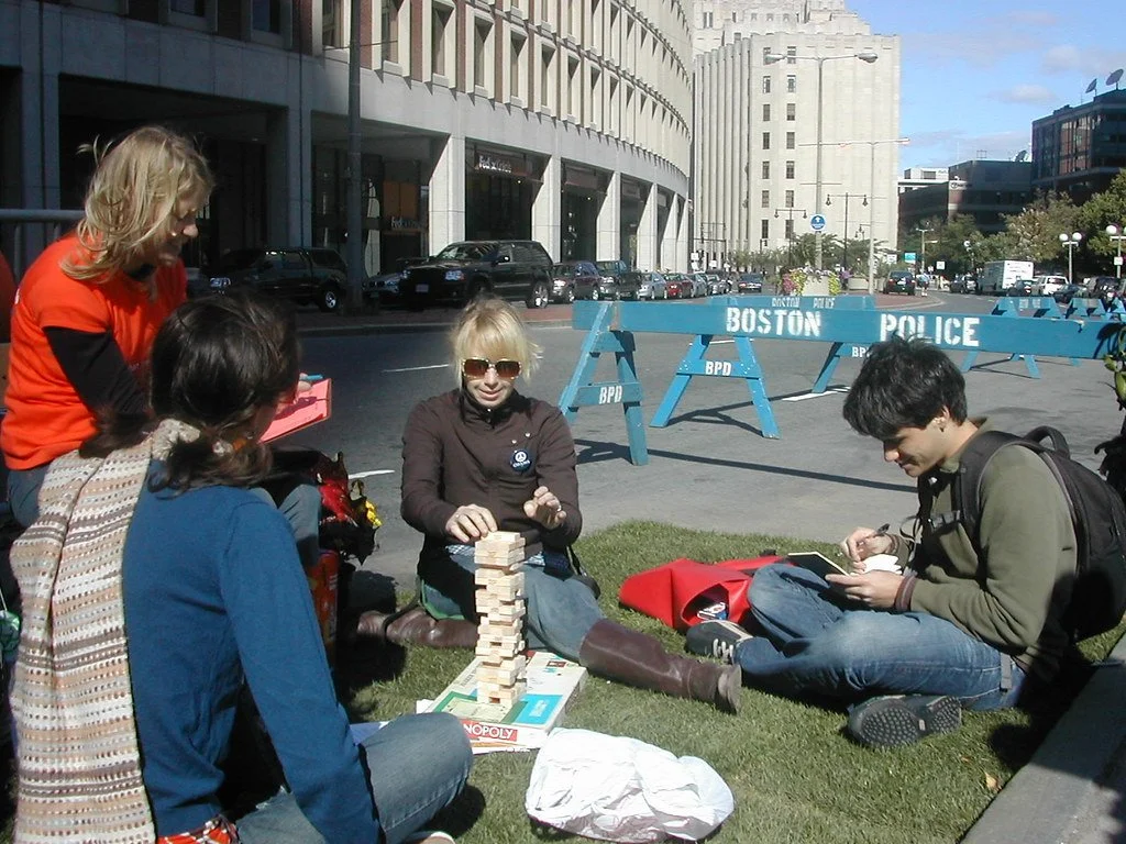 Boston's 1st Park(ing) Day, Sept. 19 2008