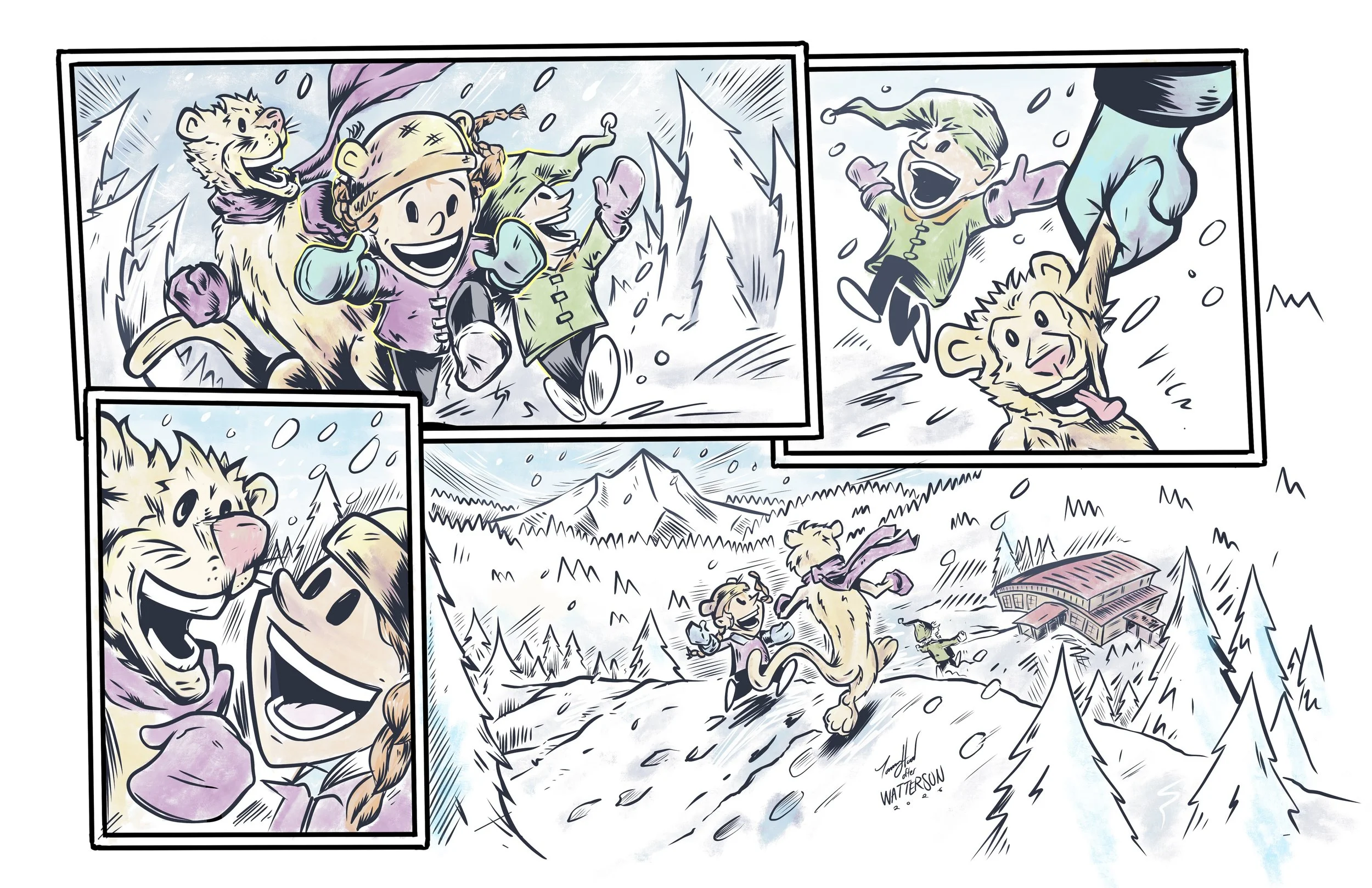 Winter Walk to School Day - Día de Caminar a la Escuela en Invierno