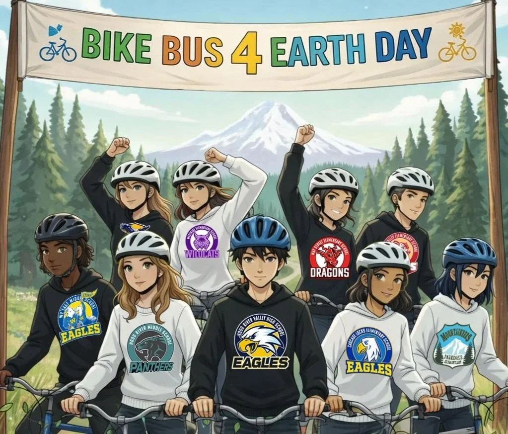 Bike Bus for Earth Day