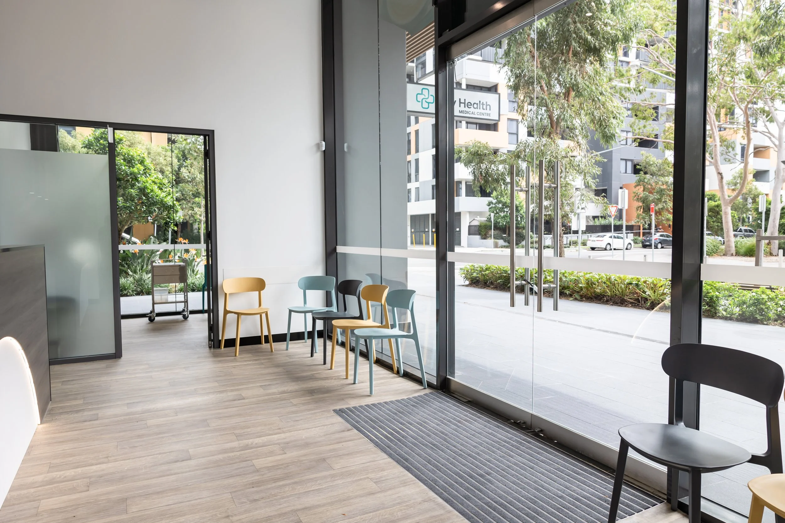 Image of a spacious medical centre for Key Health in Sydney Eastgardens
