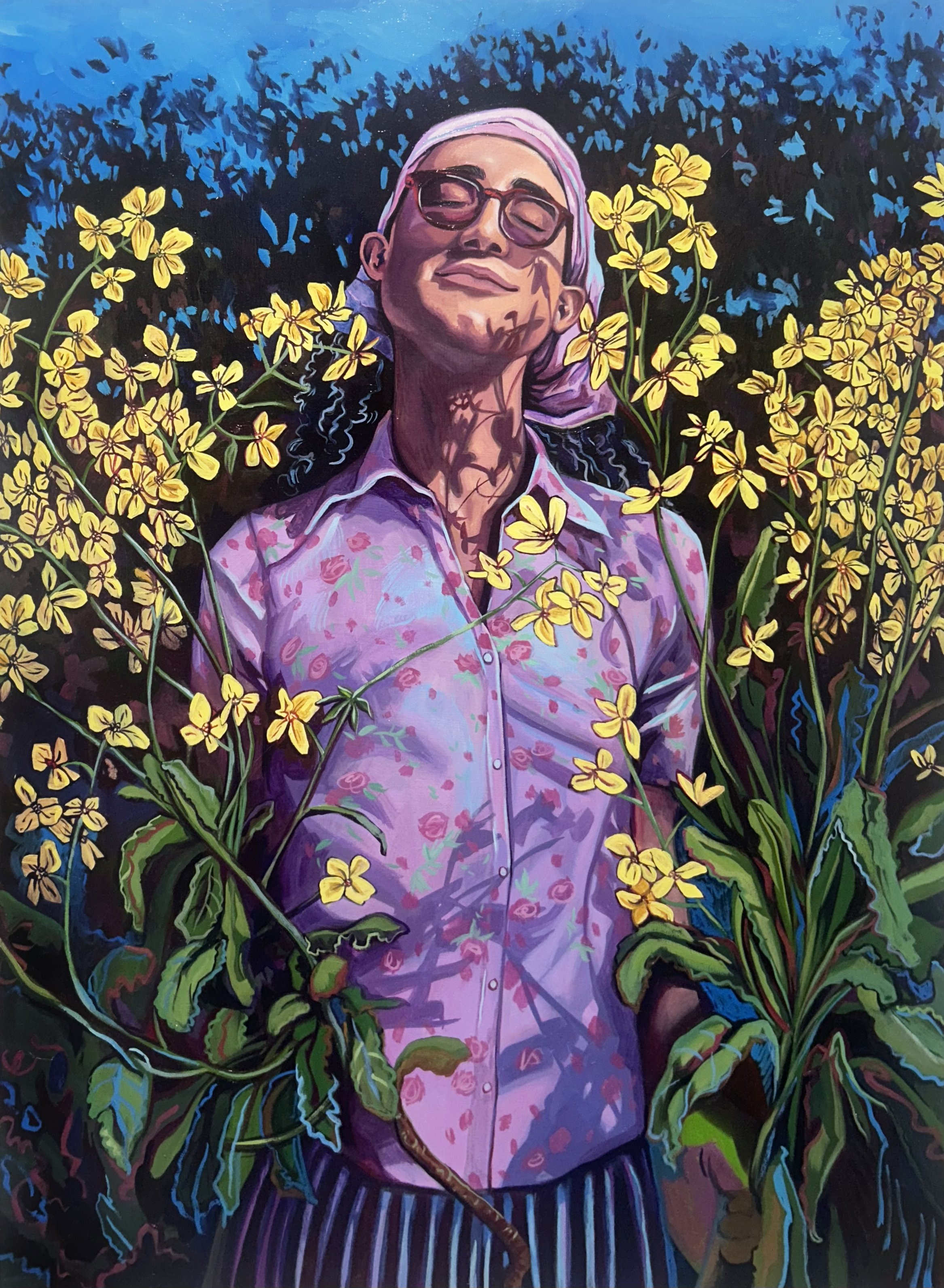 "What is Borne from the Soil, Must Return to the Land (Temperance)"
oil on panel
20 x 30"
2025