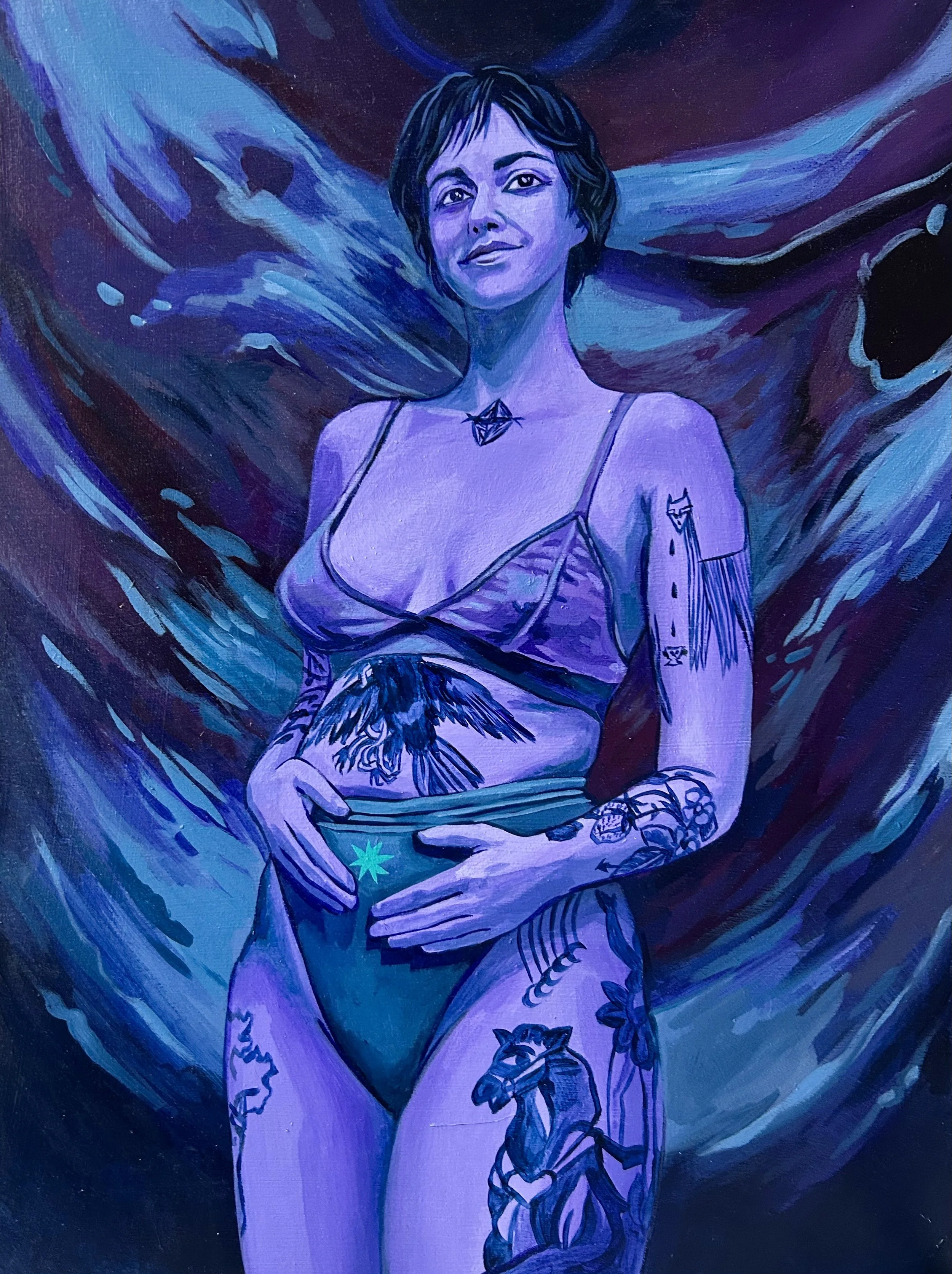 "The Space In Between"

acrylic on panel
16 x 20"
2025