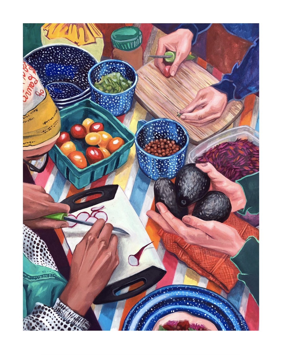 "Thoughts Are Food for the Future" 11 x 14" Print