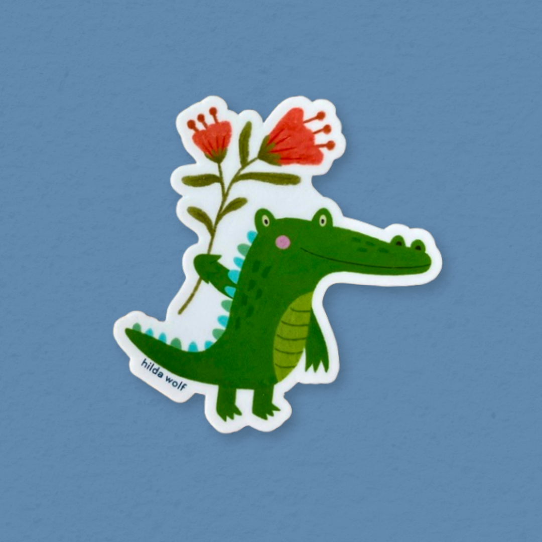 autocollant-crocrodile-fleur.png