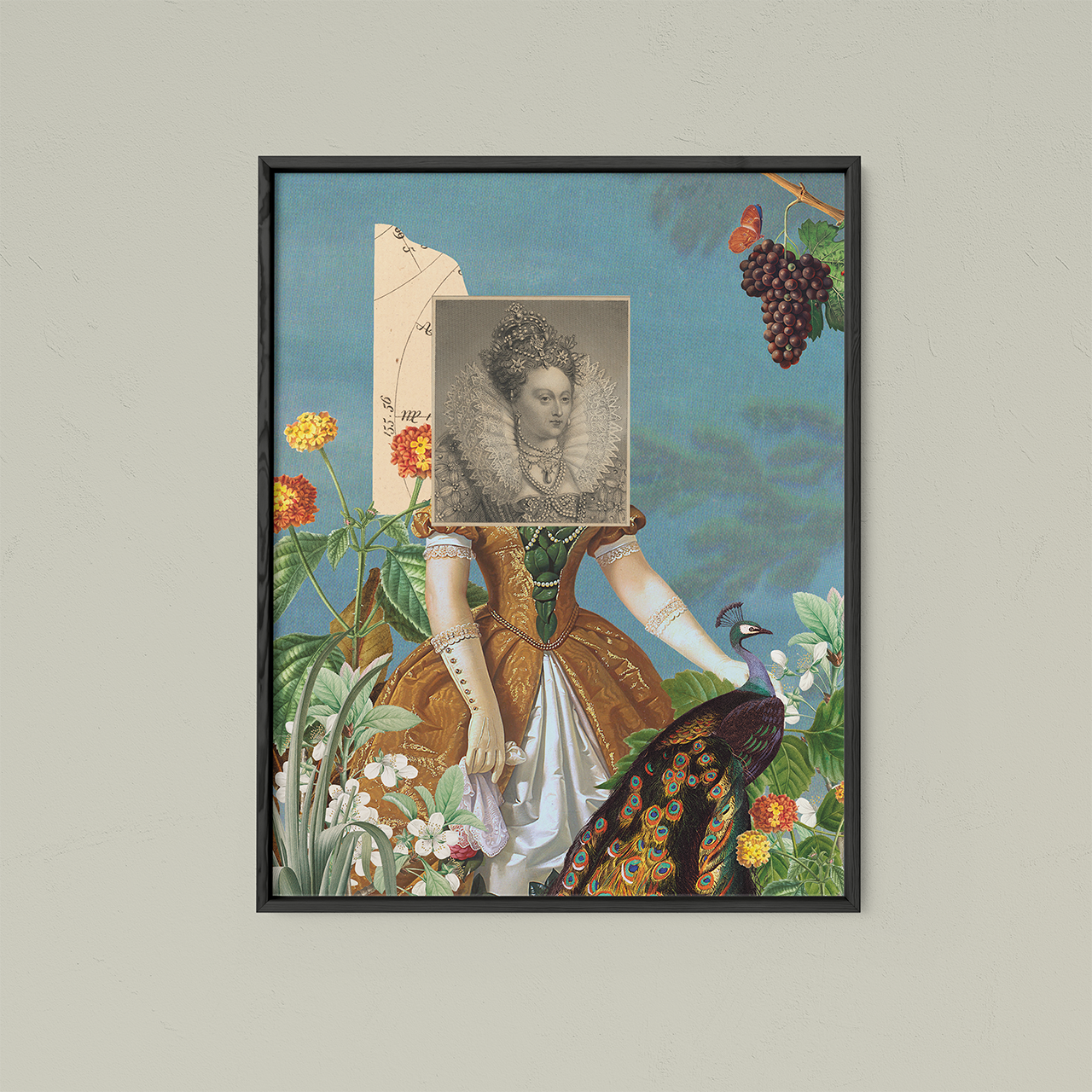 Affiche collage - Opulence