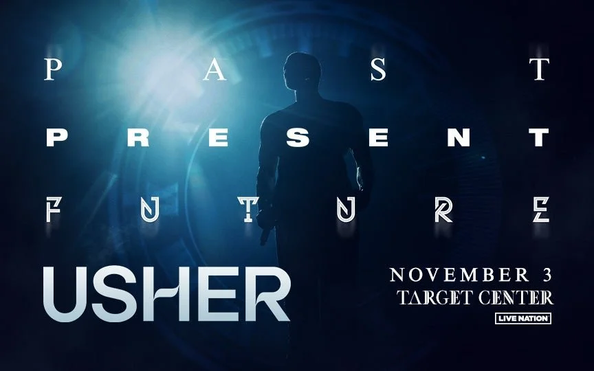USHER Taking Over Target Center 11/2 and 11/3