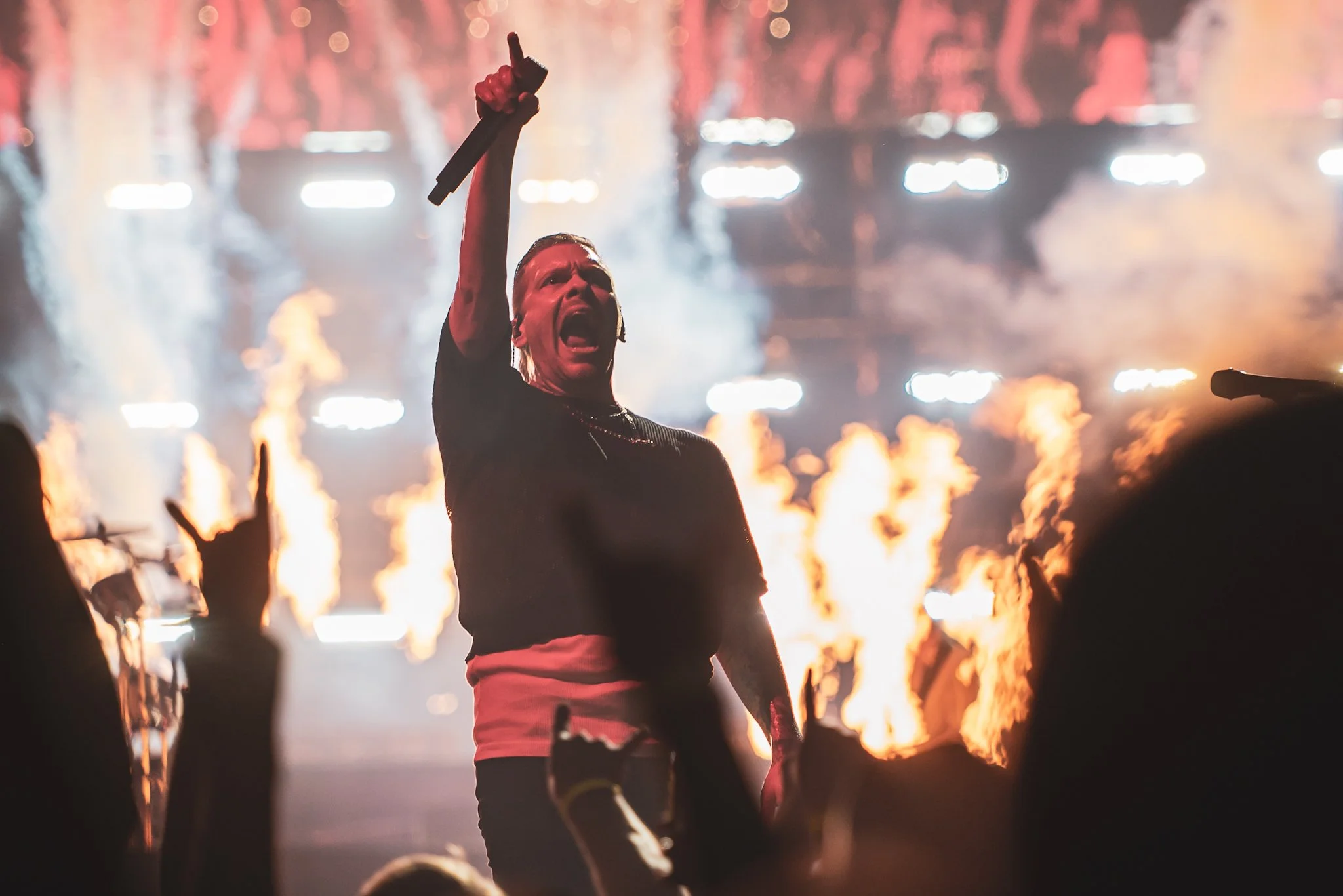 Lit Up: Shinedown Incinerates Target Center for Minneapolis Concert