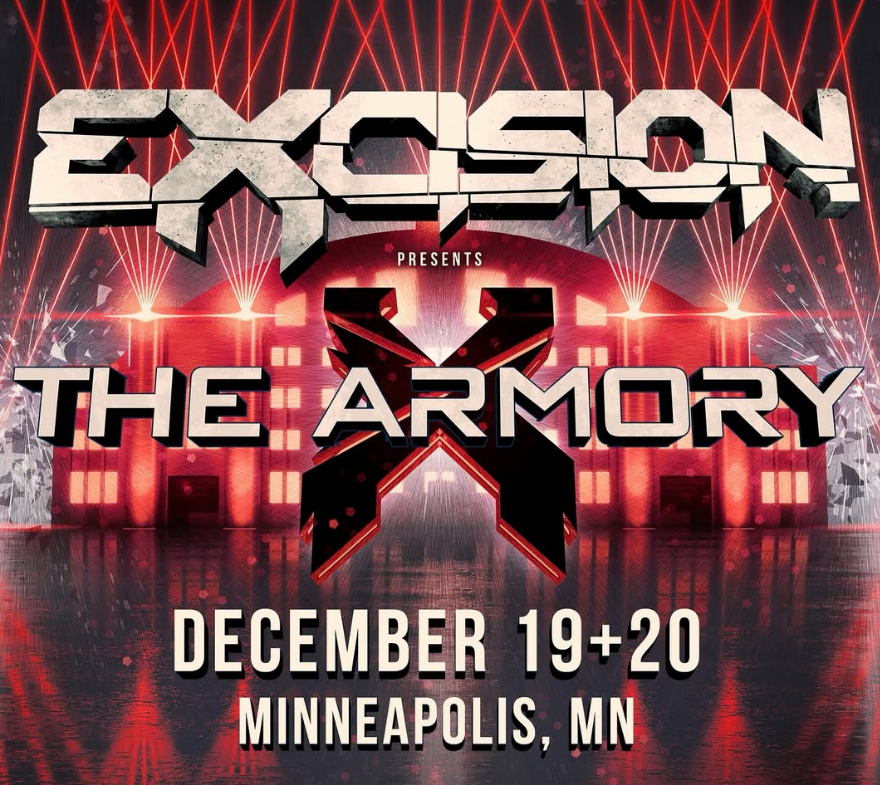 Excision Set to Shake Minneapolis with EarthShattering Bass Experience for 2 nights in a row At the Armory December 19th and 20th