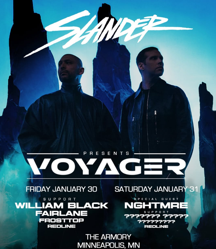 SLANDER Set to Bring Their Emotional Bass Experience to Minneapolis This January 30th and 31st at the Armory