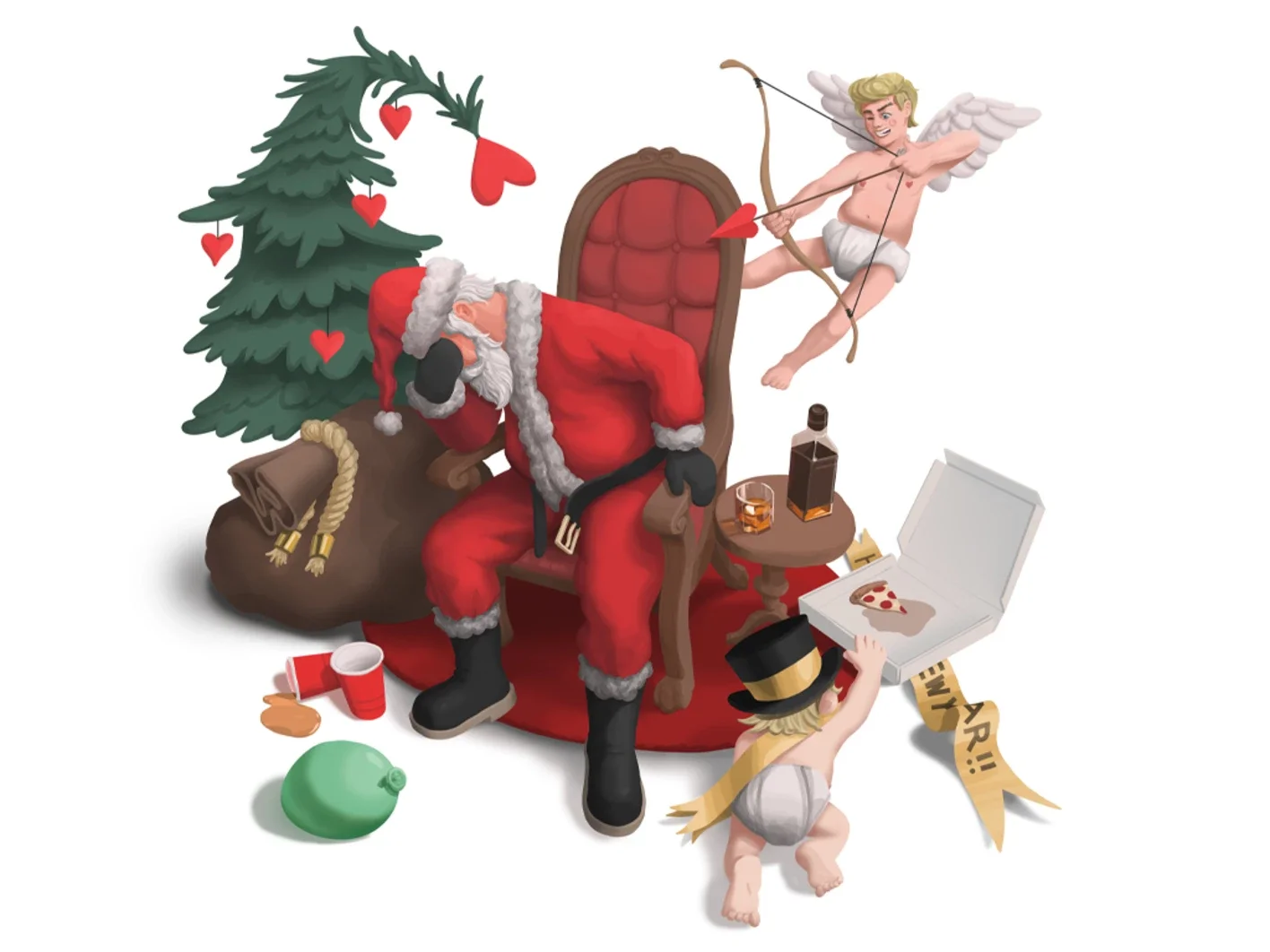 Brave New Workshop’s The Holiday Hangover