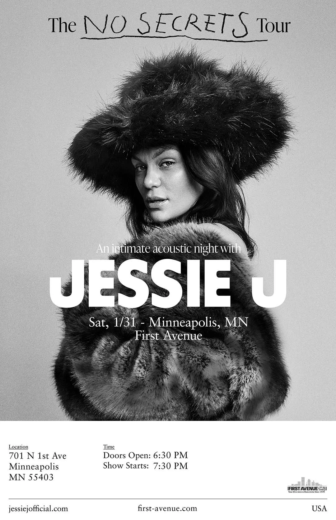 Jessie J Heading To First Ave 1/31! 